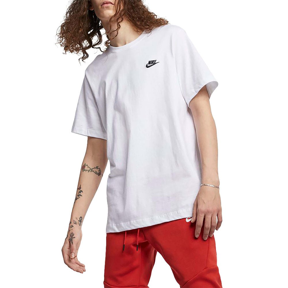 חולצת טישרט נייק קצרה Sportswear Club גברים