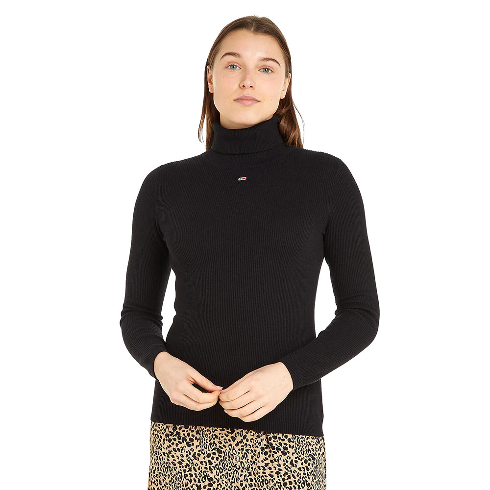 סריג טומי הילפיגר Essential Turtleneck נשים