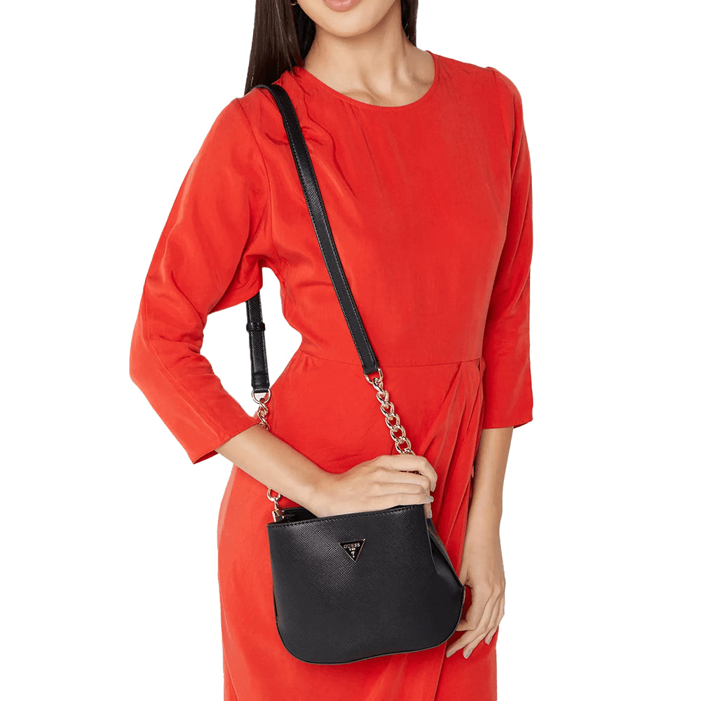 תיק צד Guess Alexie Small Bucket נשים