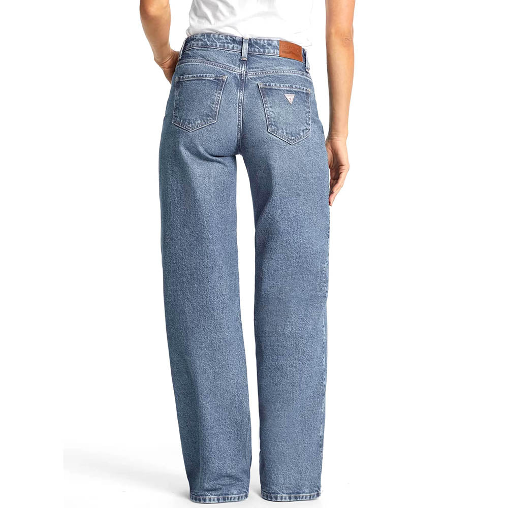 ג'ינס Guess Wide Leg - Eco Recy Riverside נשים