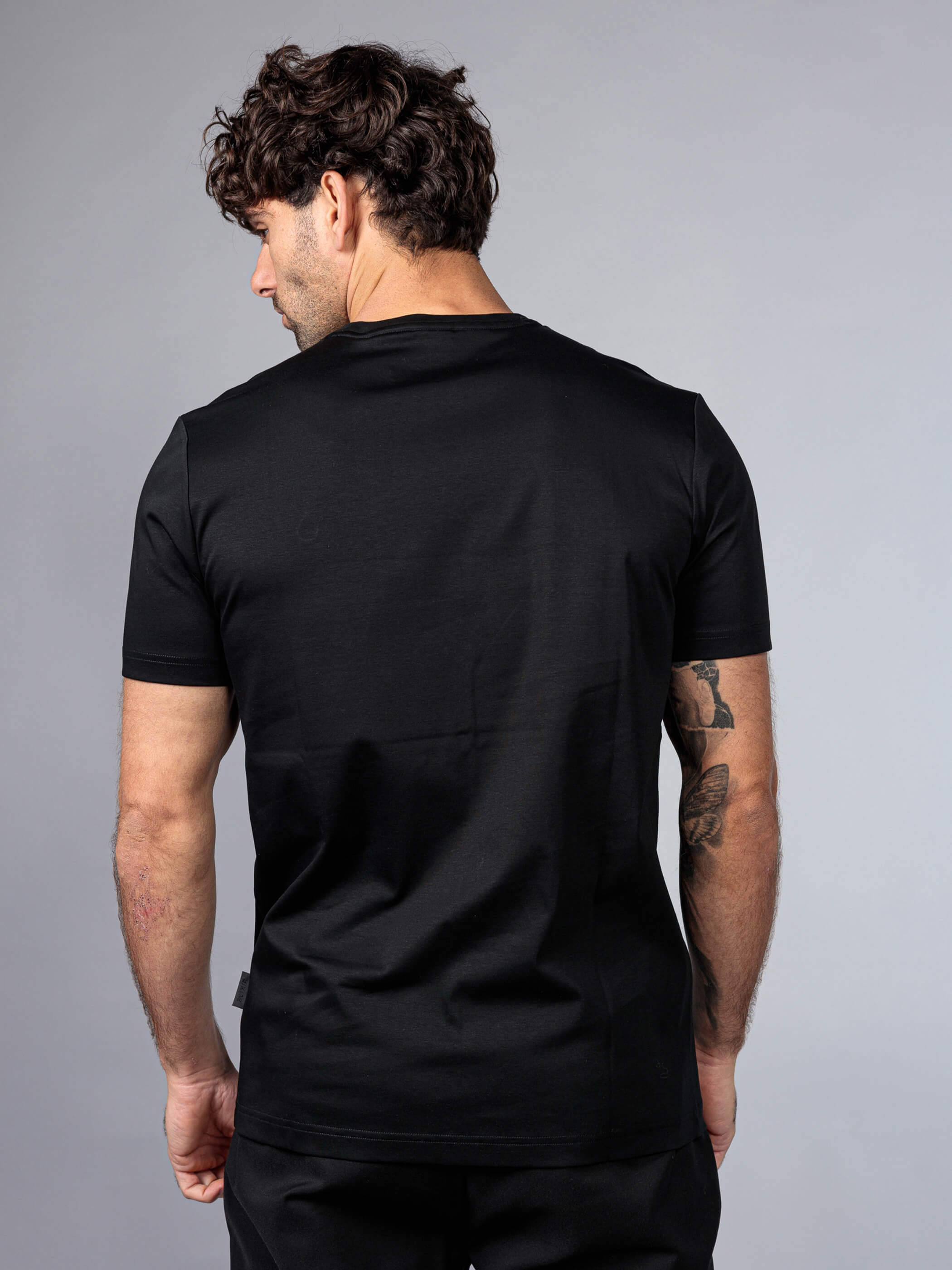 חולצת טישירט קצרה אליקסיר Basic Logo גברים