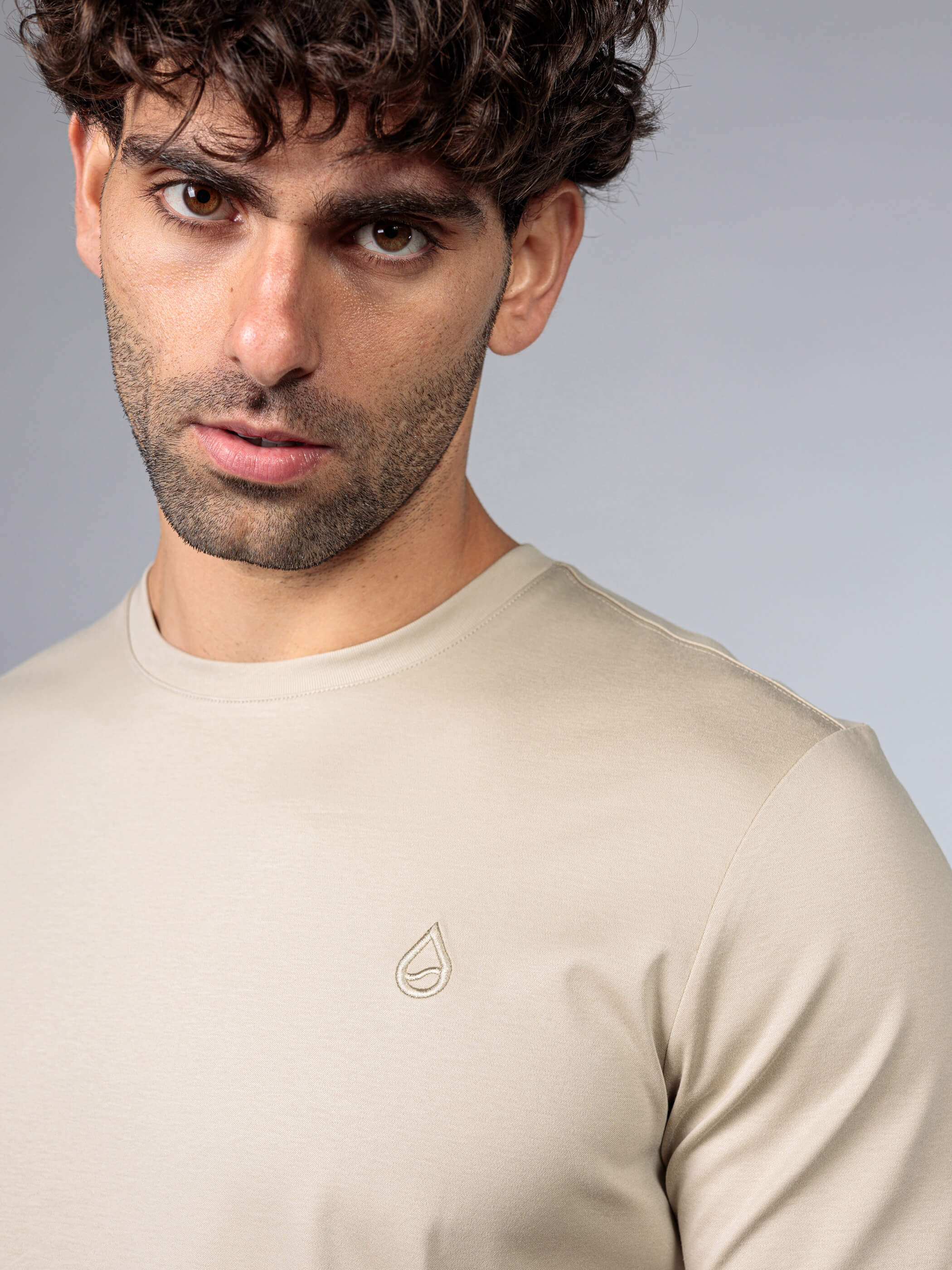 חולצת טישירט קצרה אליקסיר Basic Logo גברים