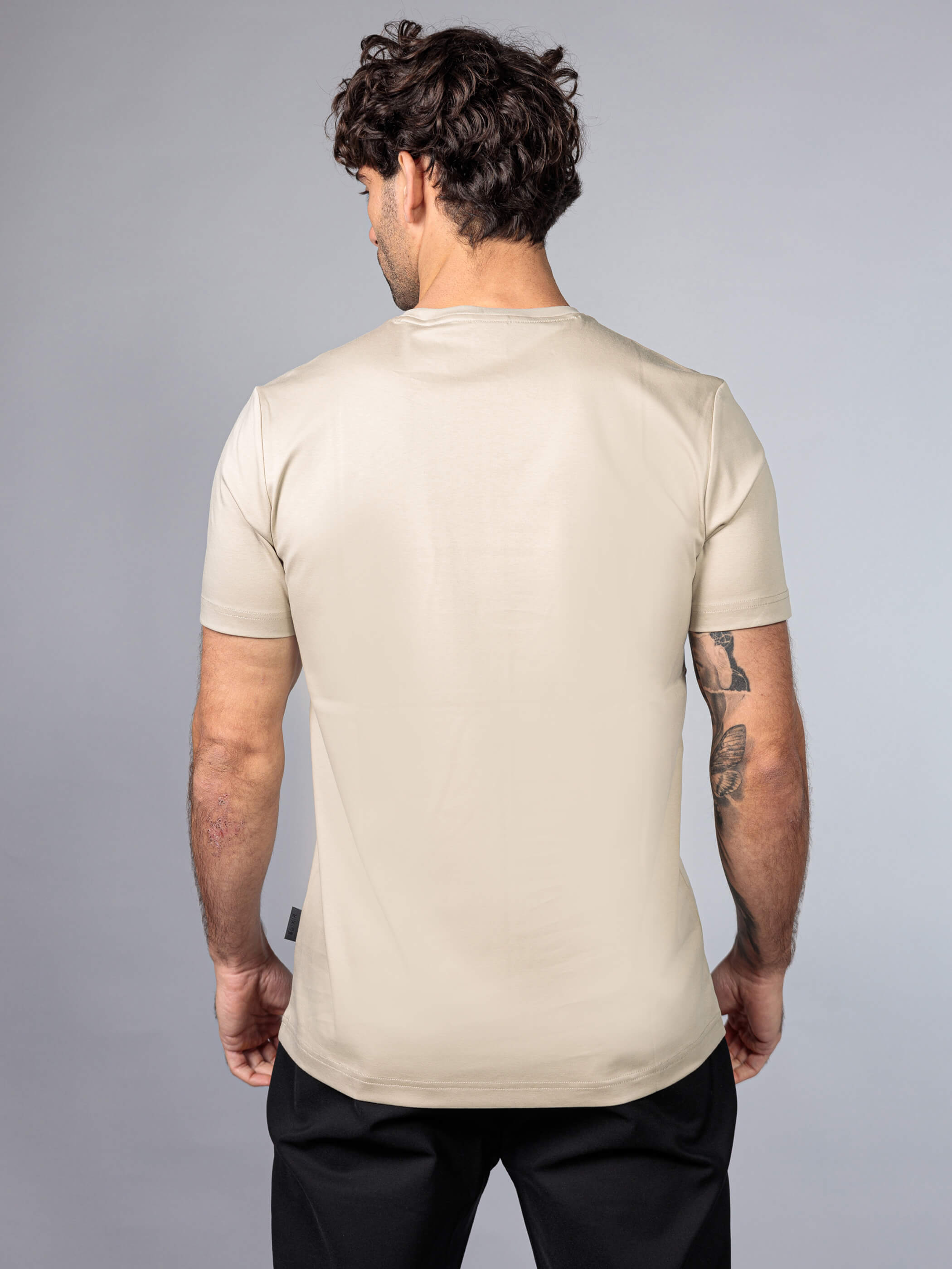 חולצת טישירט קצרה אליקסיר Basic Logo גברים