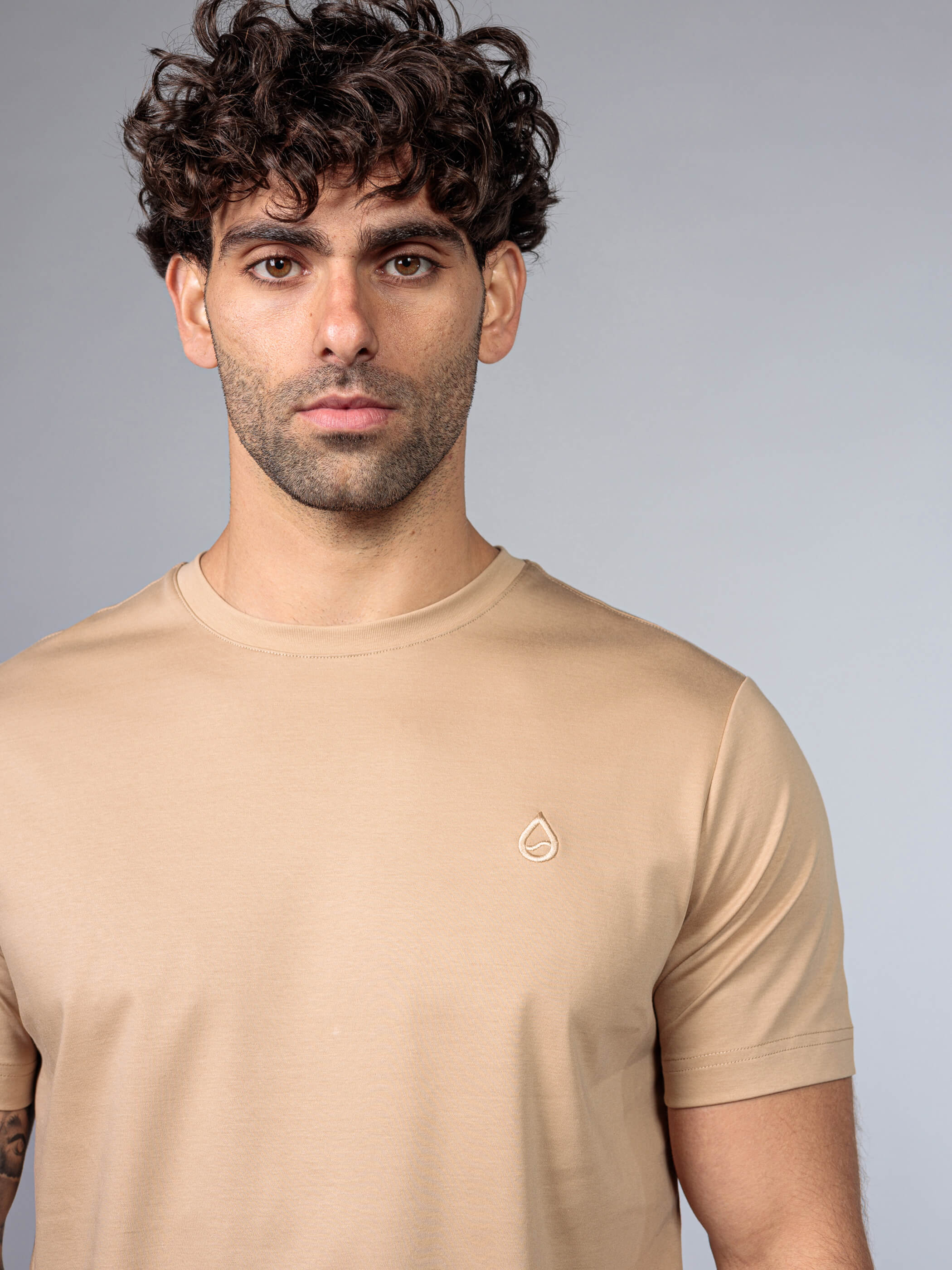 חולצת טישירט קצרה אליקסיר Basic Logo גברים