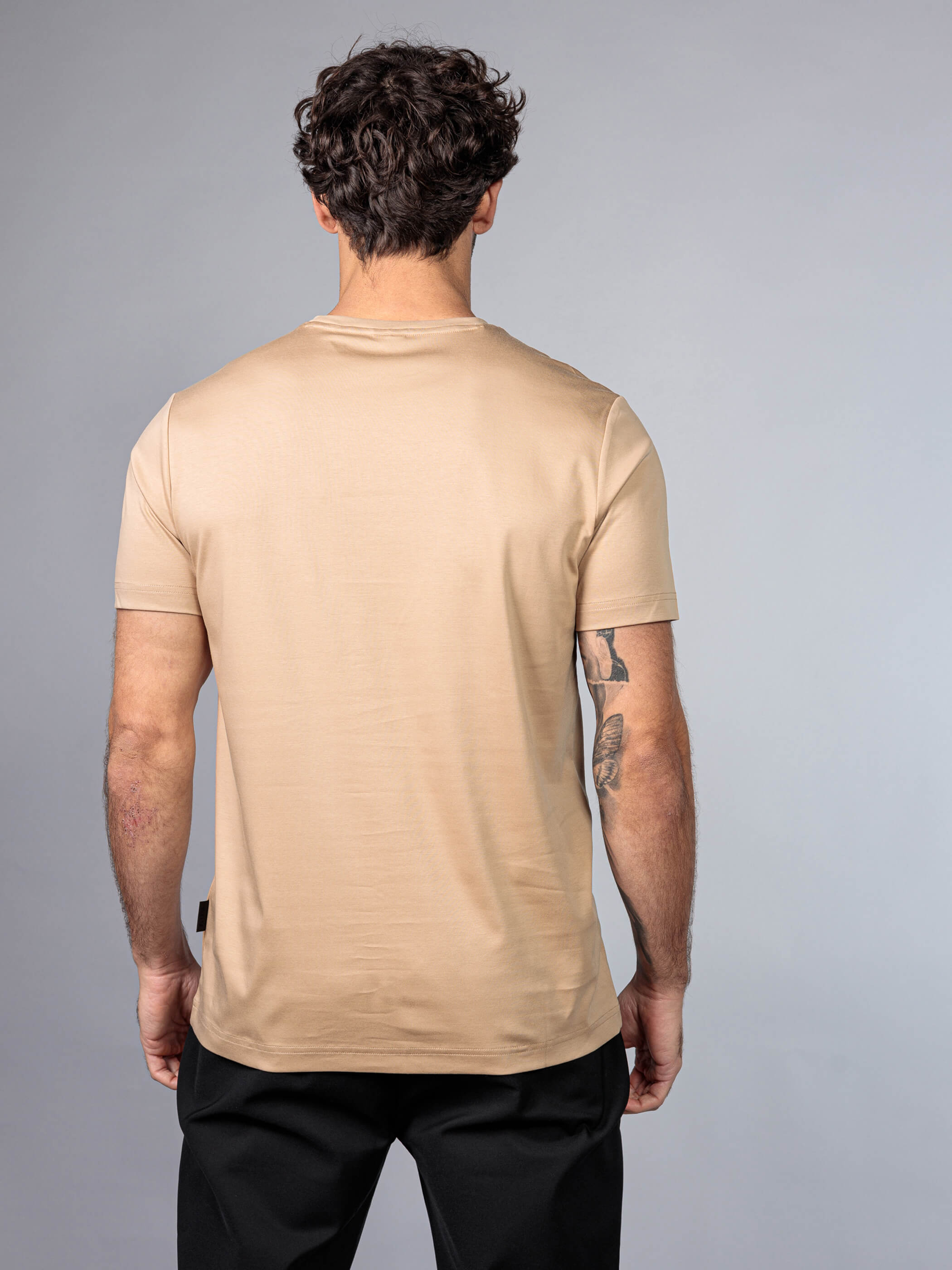 חולצת טישירט קצרה אליקסיר Basic Logo גברים