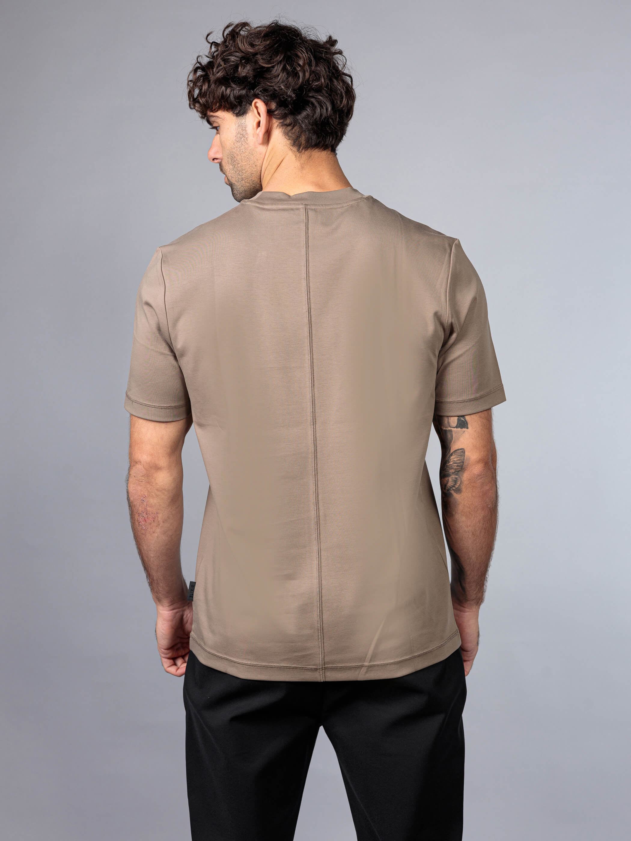 חולצת טישירט קצרה אליקסיר Center Classic Logo גברים