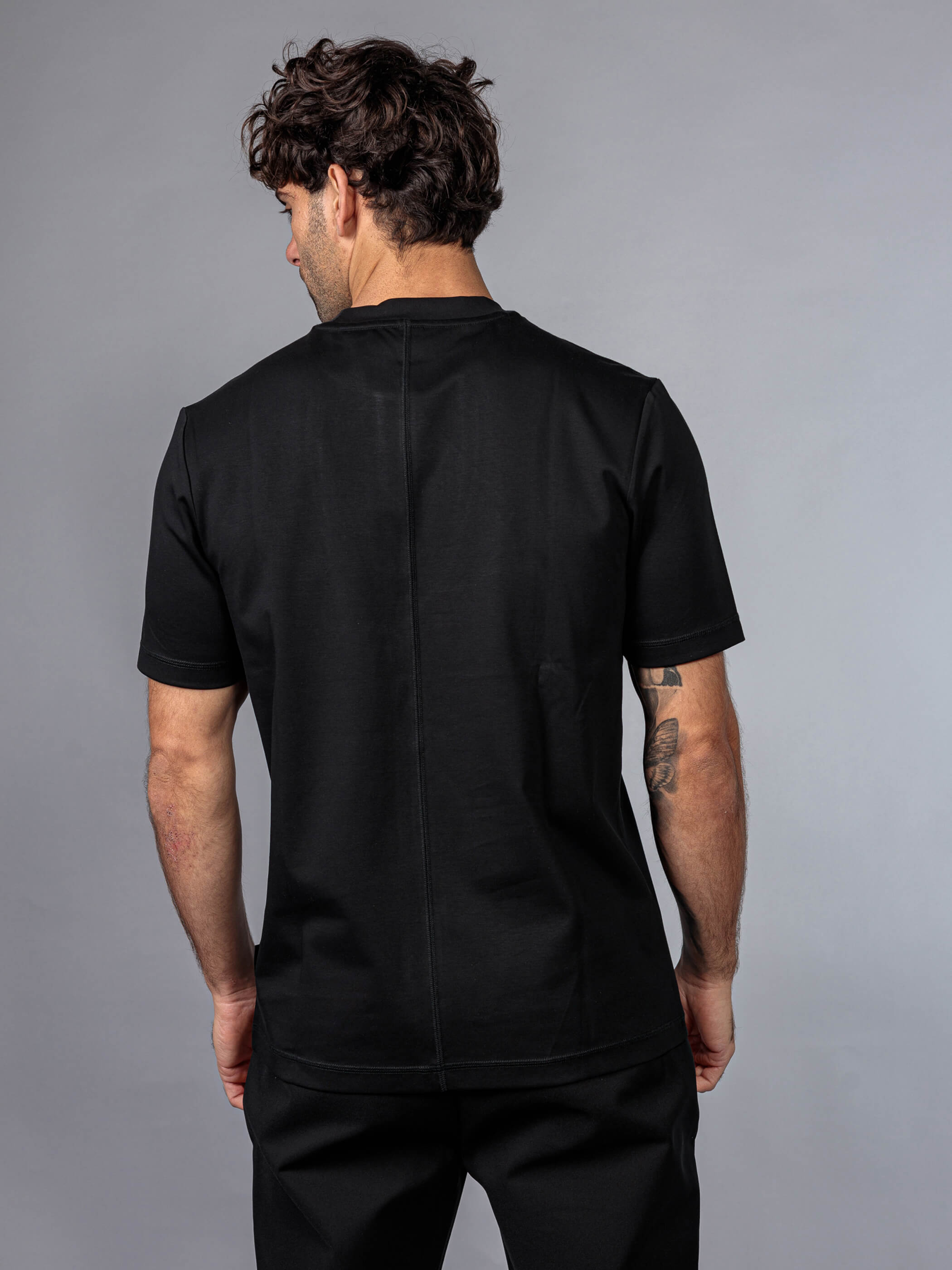 חולצת טישירט קצרה אליקסיר Center Classic Logo גברים