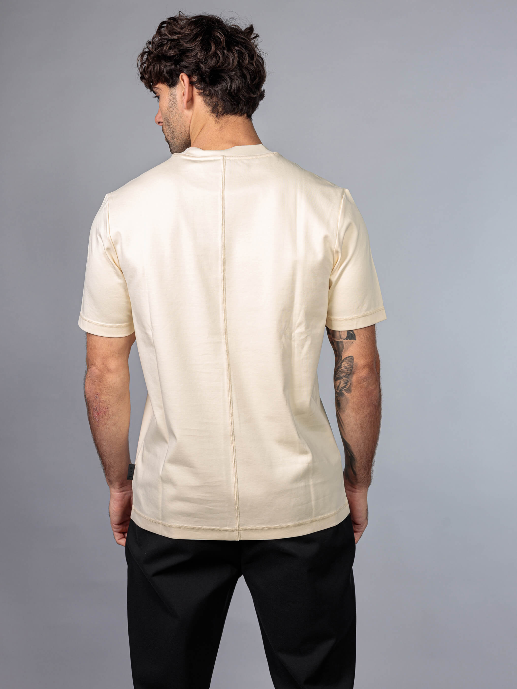 חולצת טישירט קצרה אליקסיר Center Classic Logo גברים