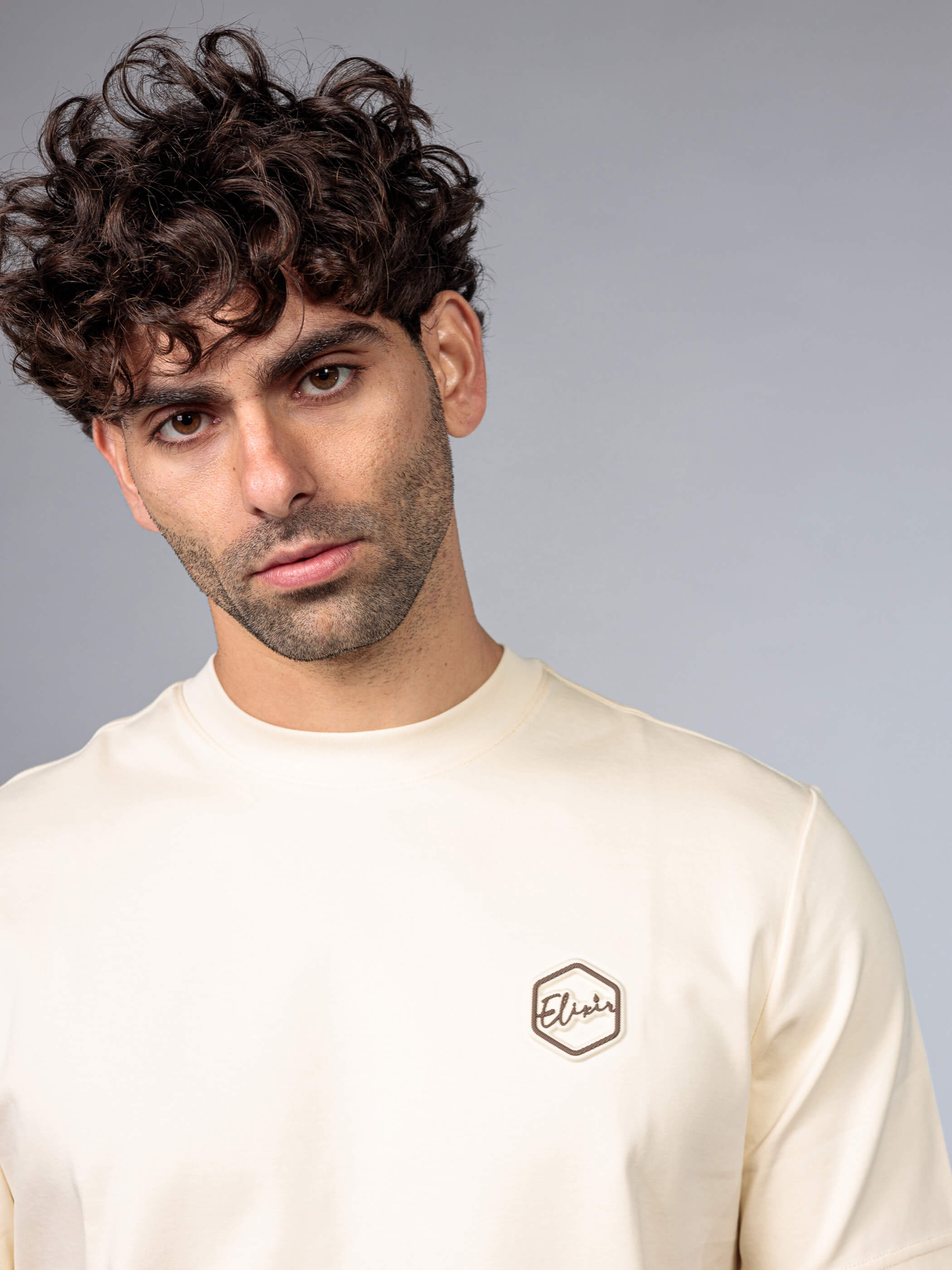 חולצת טישירט קצרה אליקסיר Small Logo גברים