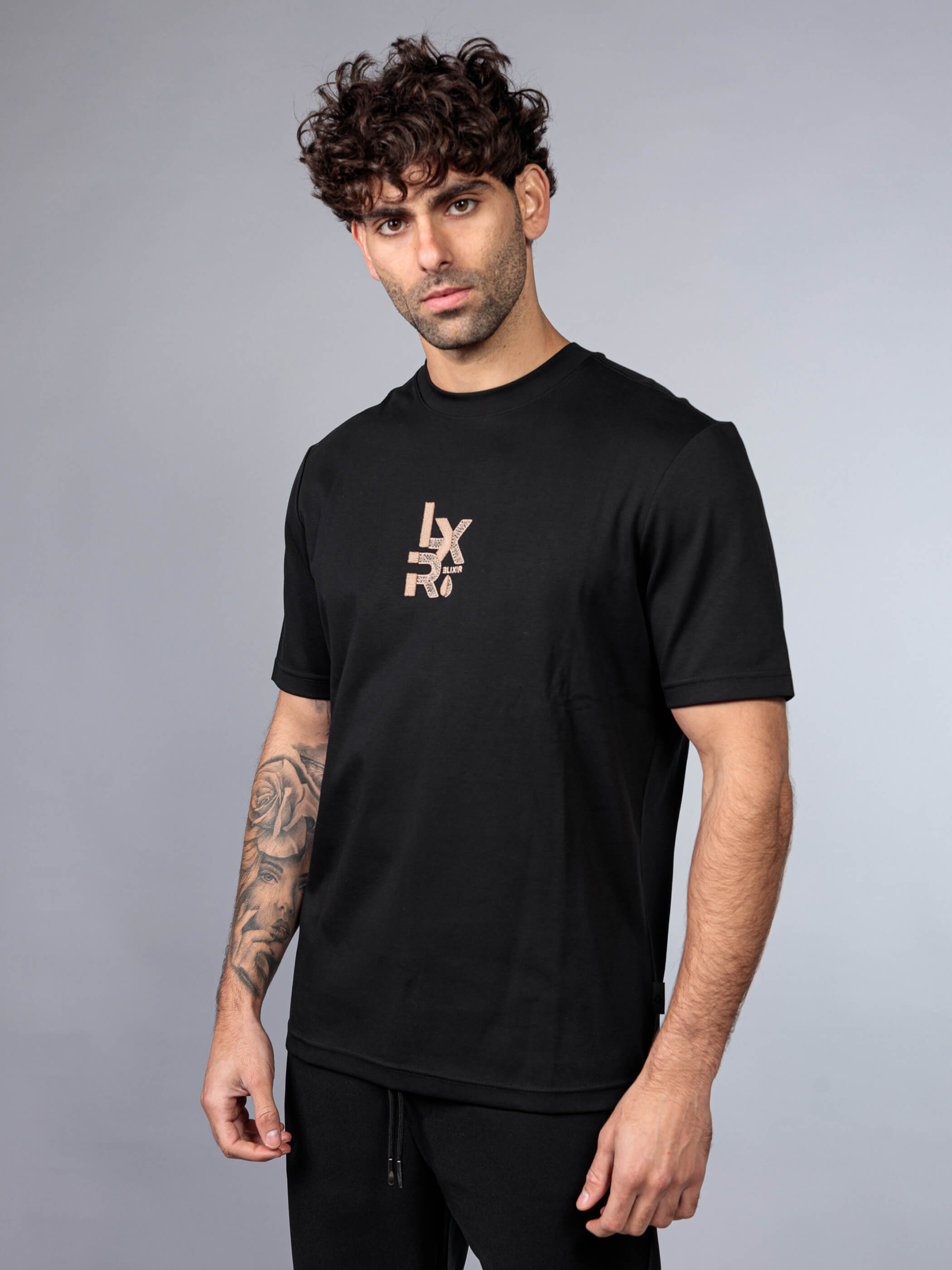 חולצת טישירט קצרה אליקסיר Fur Logo גברים