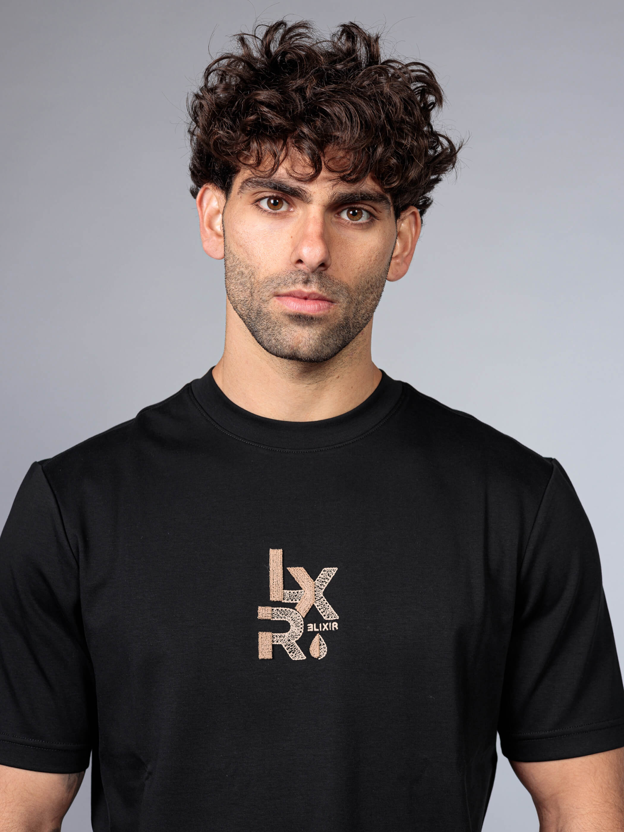 חולצת טישירט קצרה אליקסיר Fur Logo גברים