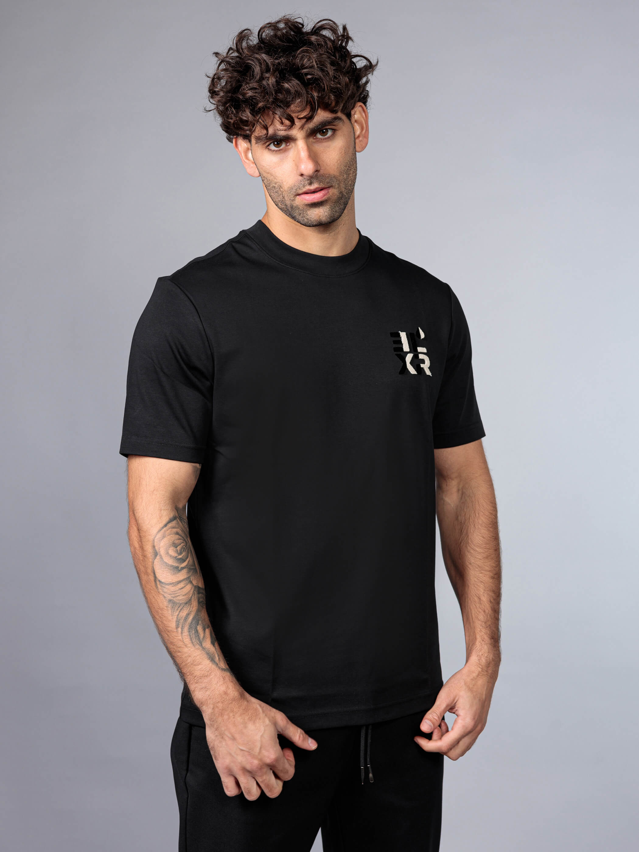 חולצת טישירט קצרה אליקסיר Classic Fur Logo גברים