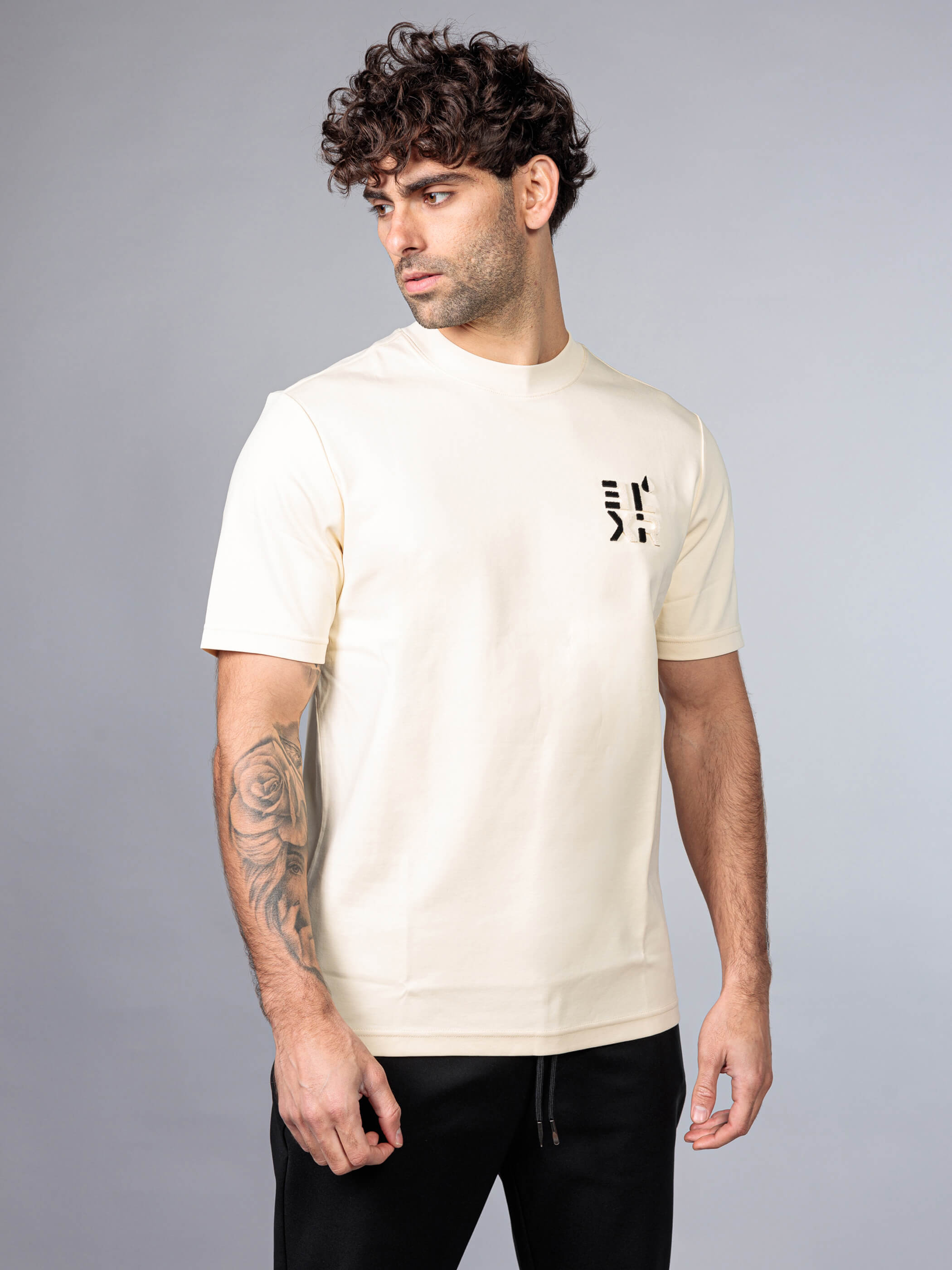 חולצת טישירט קצרה אליקסיר Classic Fur Logo גברים