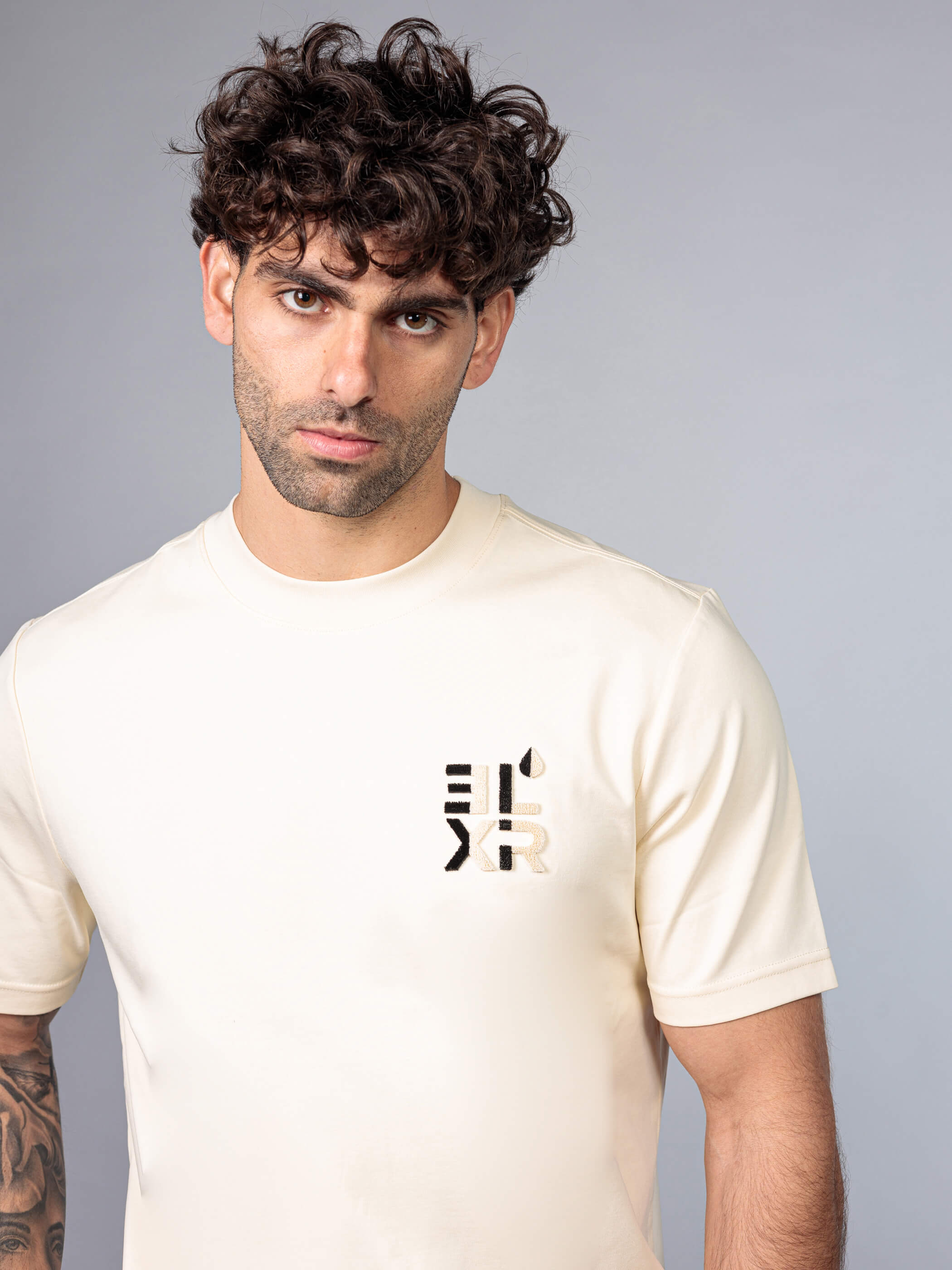 חולצת טישירט קצרה אליקסיר Classic Fur Logo גברים