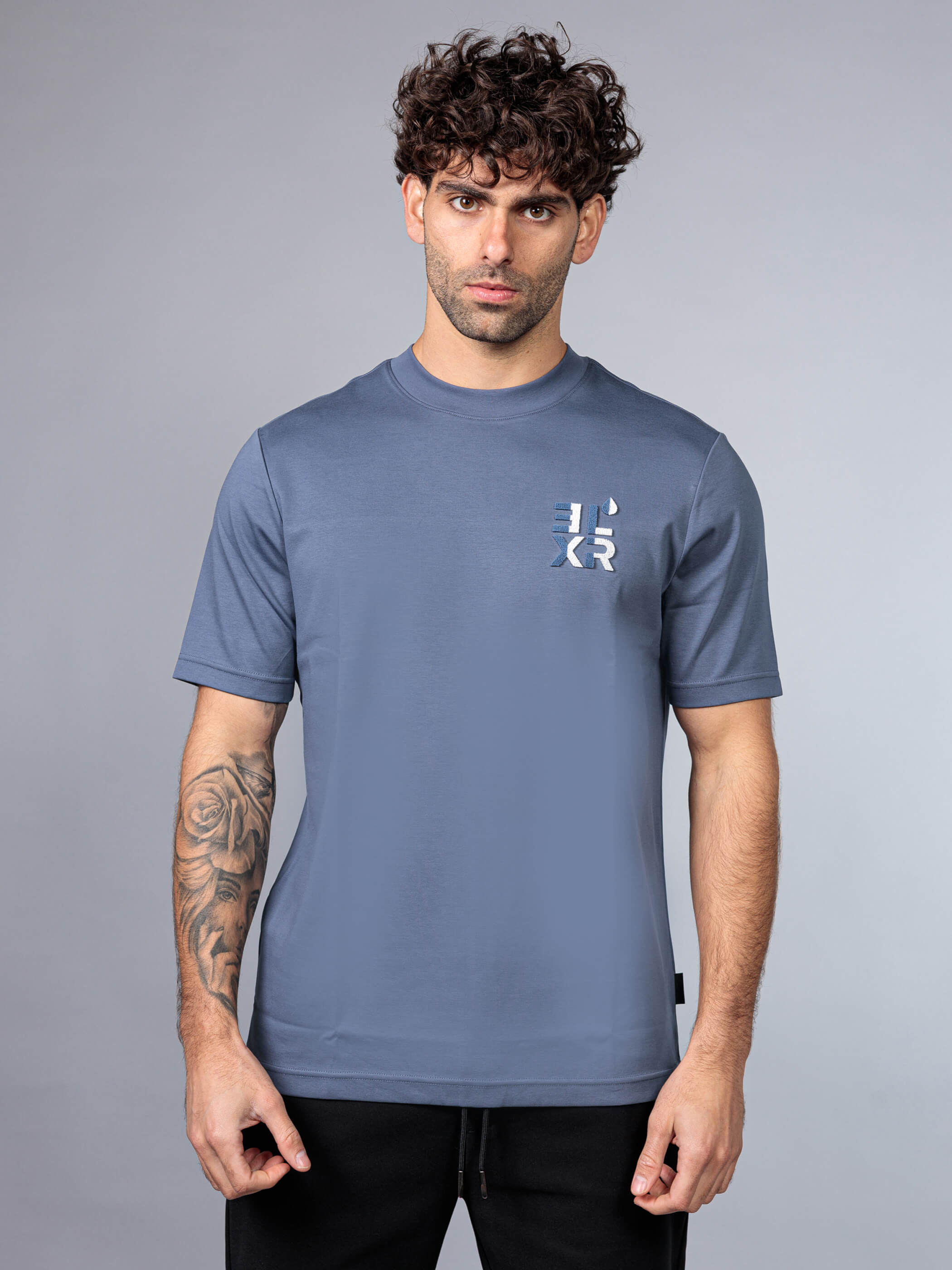 חולצת טישירט קצרה אליקסיר Classic Fur Logo גברים