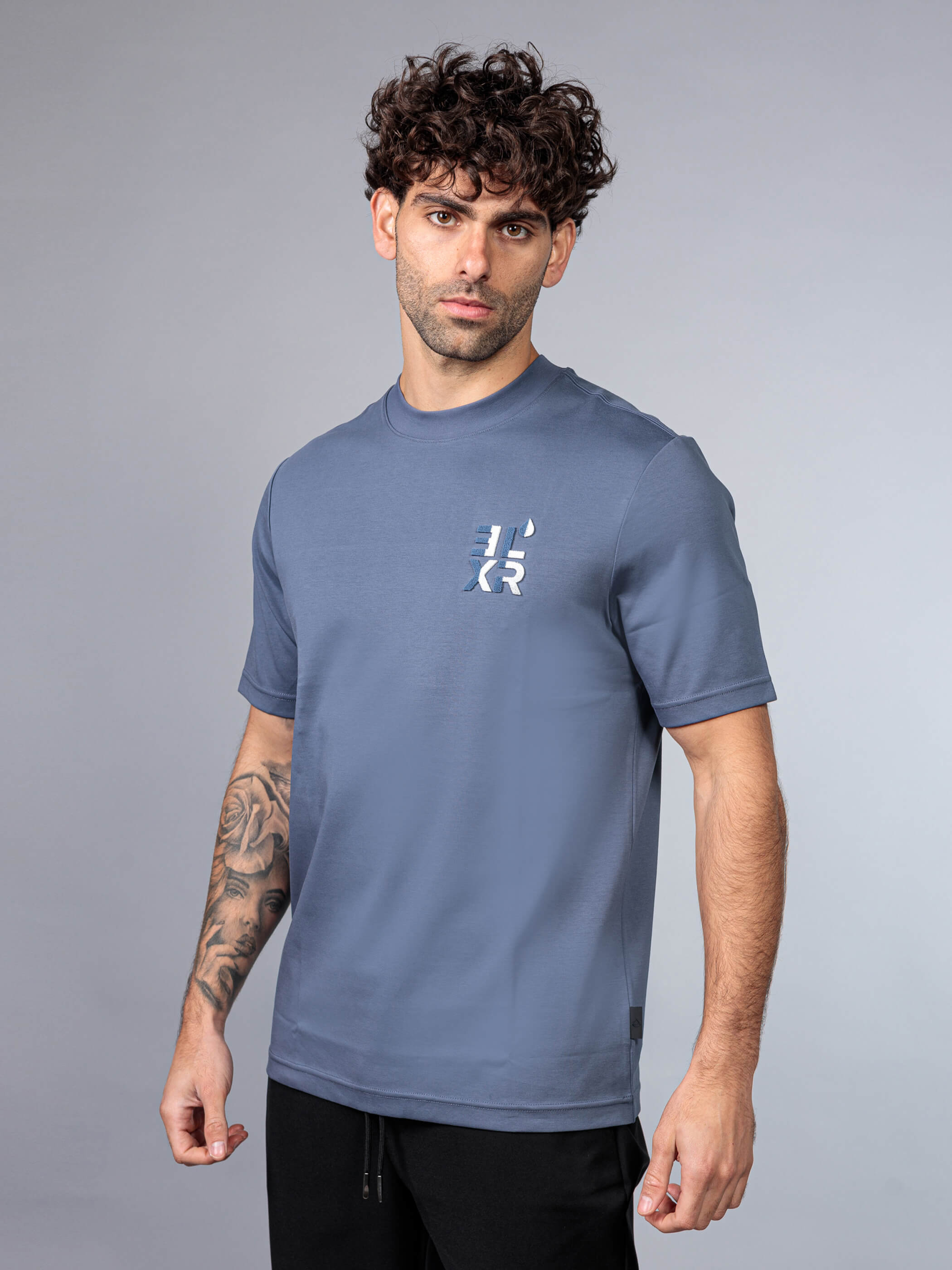 חולצת טישירט קצרה אליקסיר Classic Fur Logo גברים