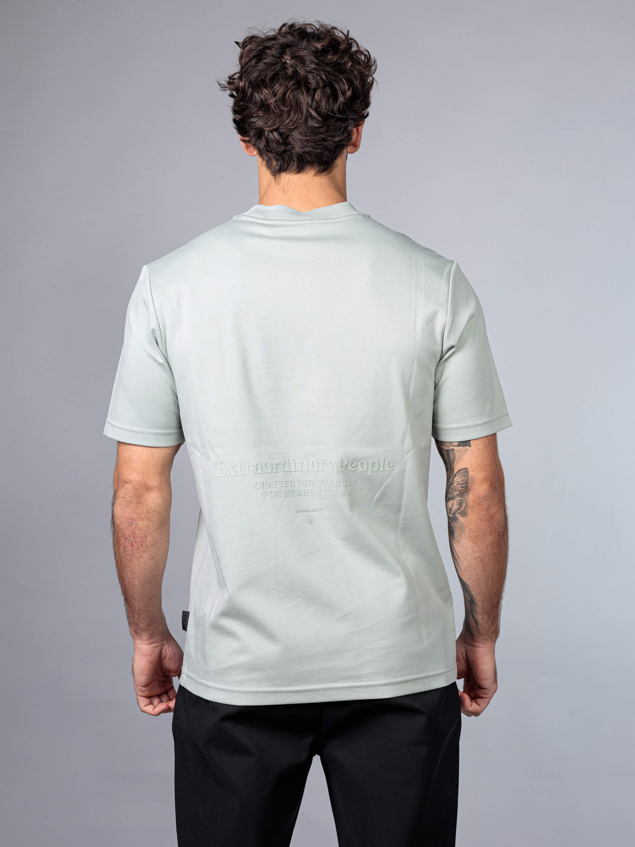 חולצת טישירט קצרה אליקסיר Logo Embroidery גברים