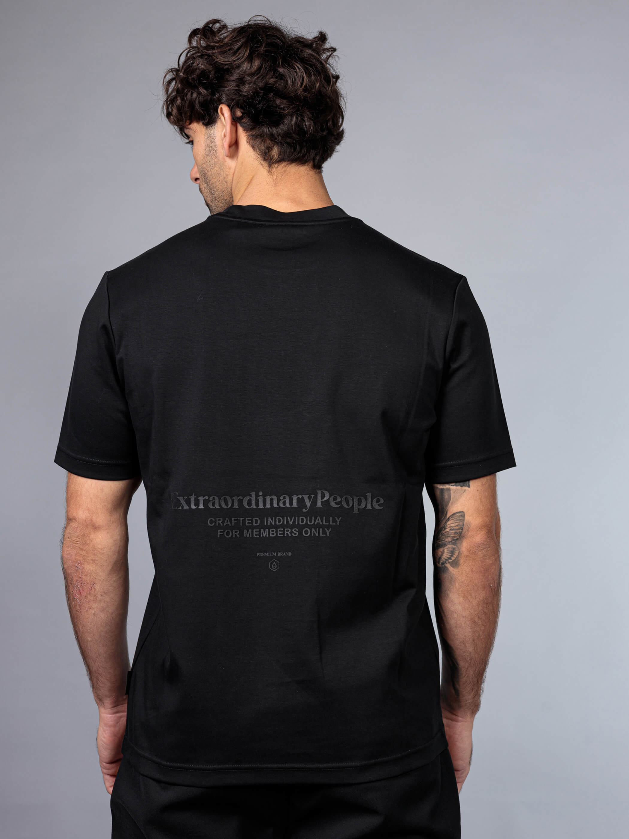 חולצת טישירט קצרה אליקסיר Logo Embroidery גברים