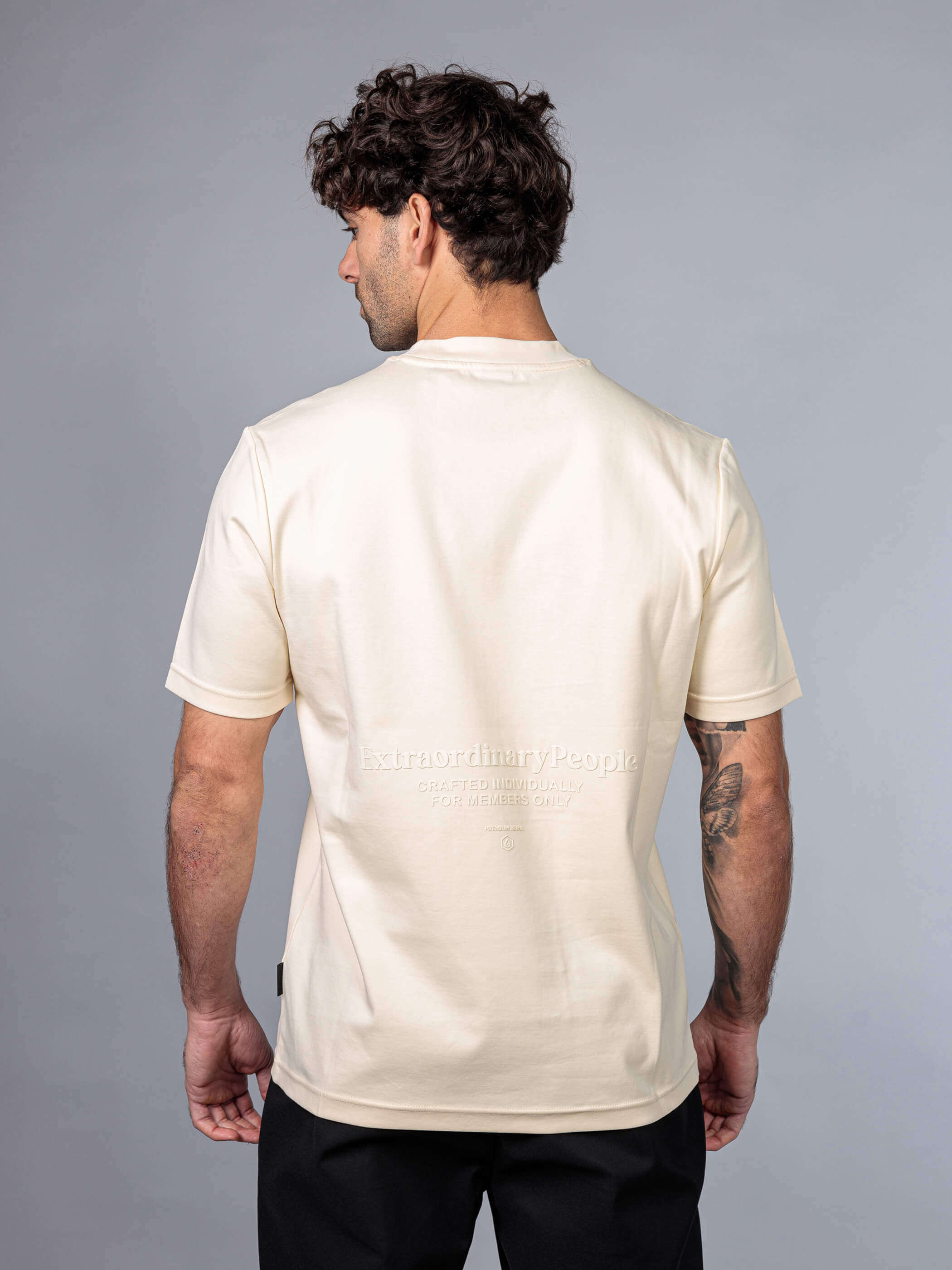 חולצת טישירט קצרה אליקסיר Logo Embroidery גברים