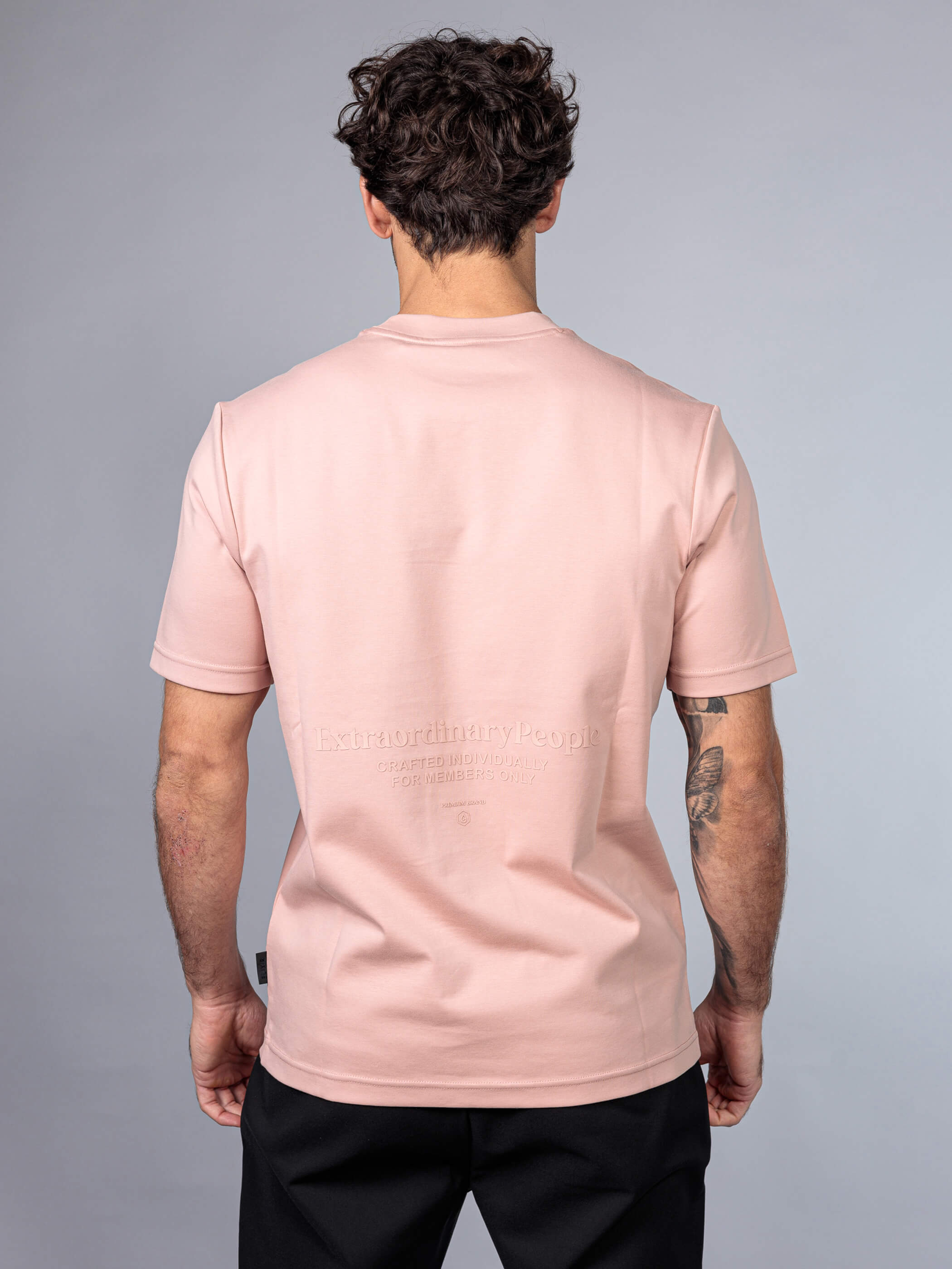 חולצת טישירט קצרה אליקסיר Logo Embroidery גברים