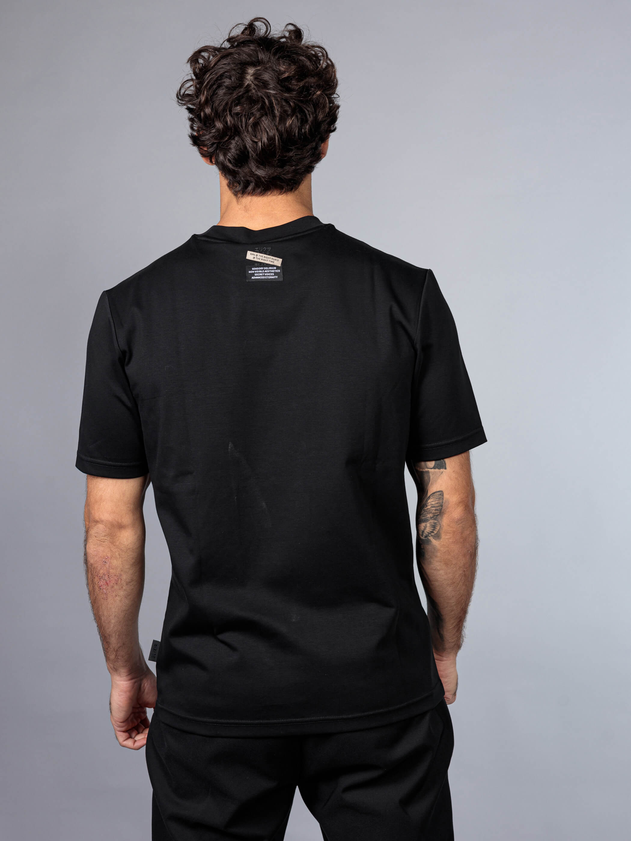 חולצת טישירט קצרה אליקסיר Patch Logo גברים