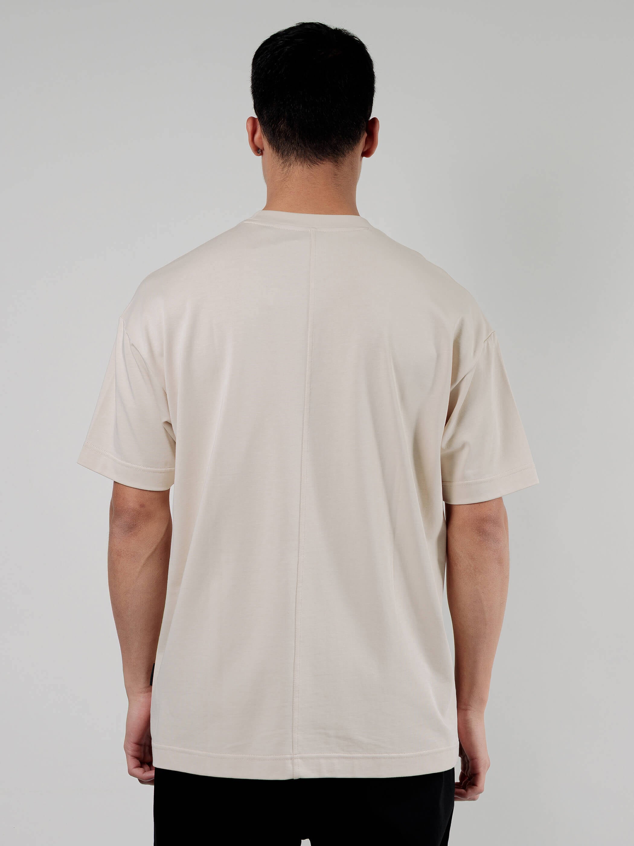 חולצת טישירט קצרה אליקסיר Print Logo גברים