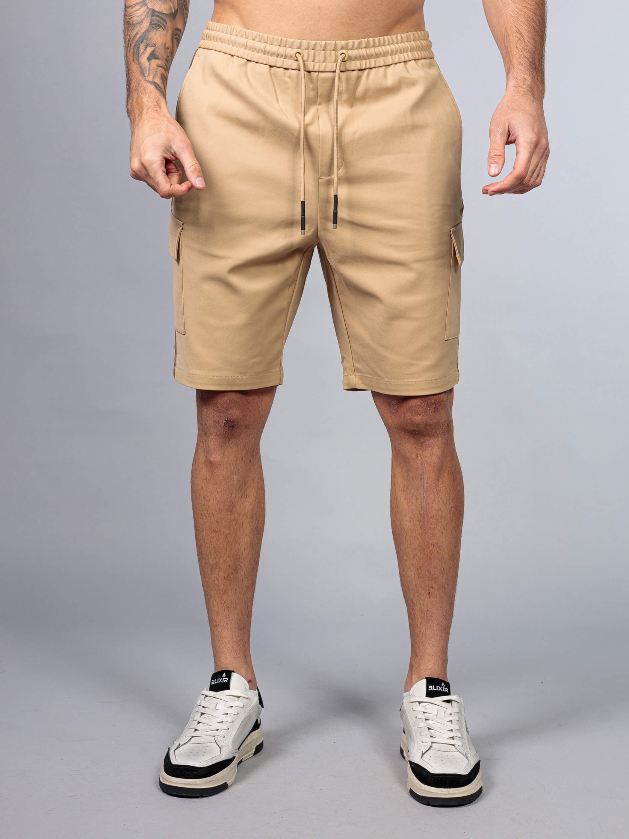 מכנס קצר אליקסיר Strip Logo גברים