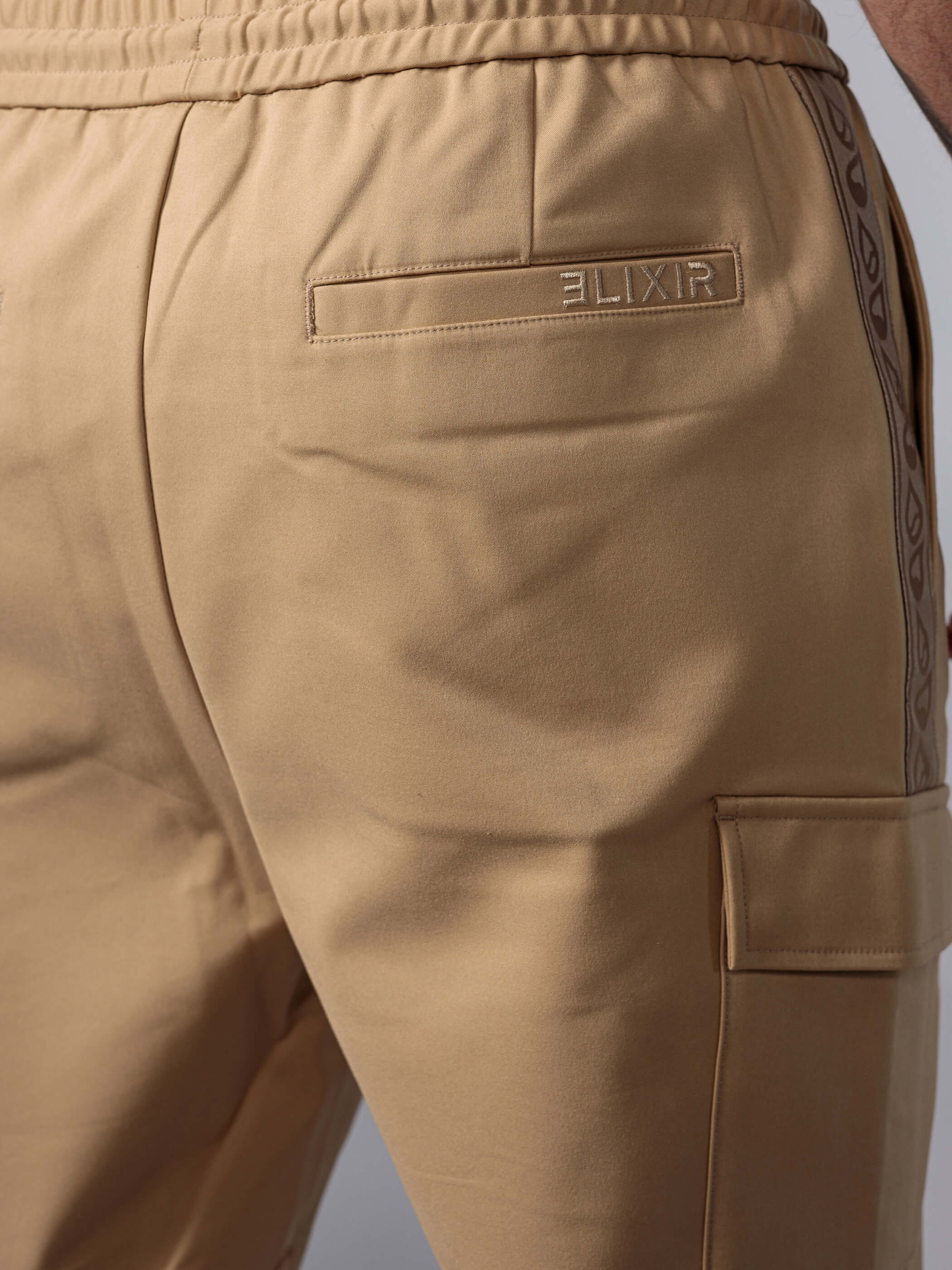 מכנס קצר אליקסיר Strip Logo גברים