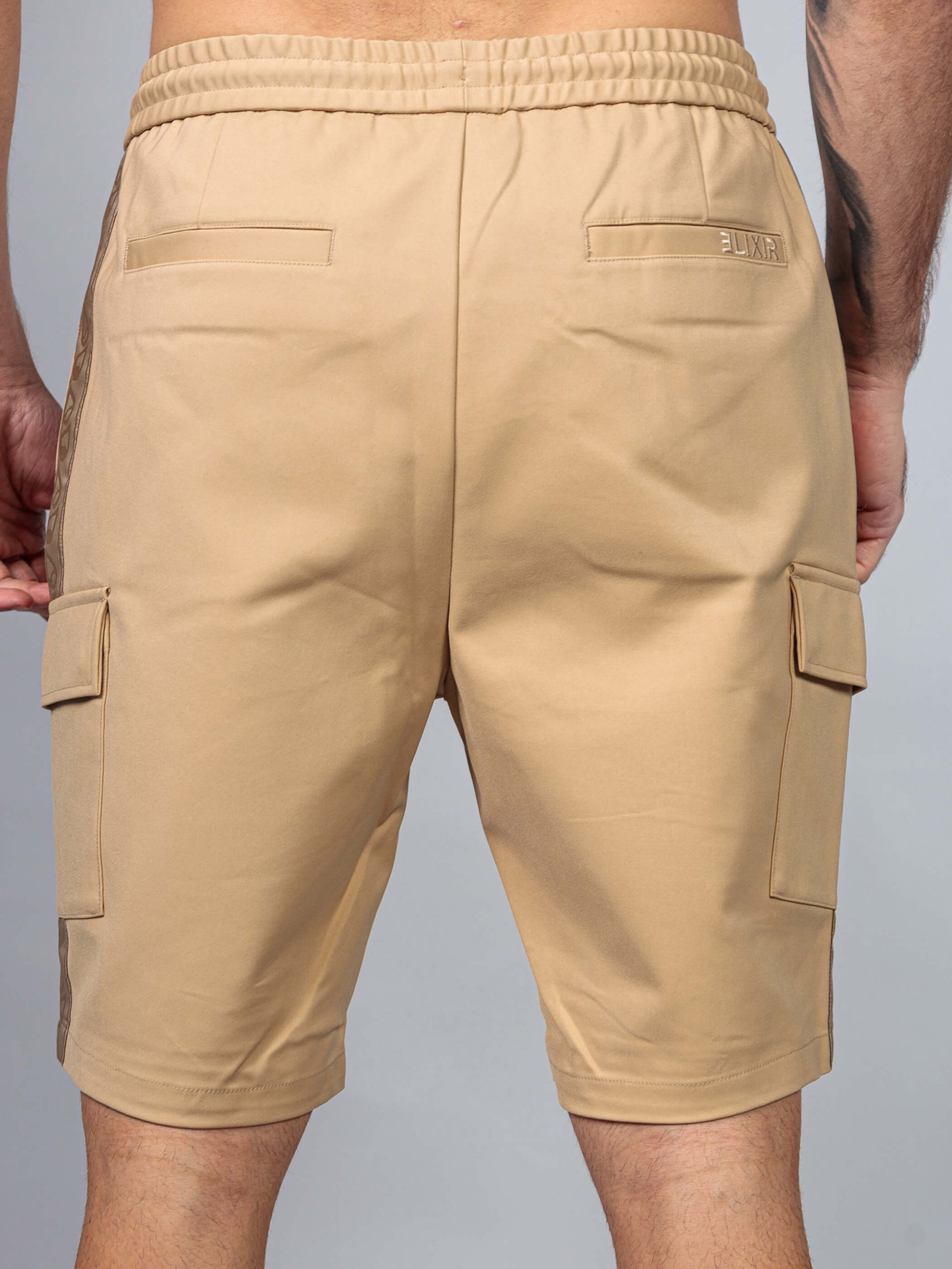 מכנס קצר אליקסיר Strip Logo גברים