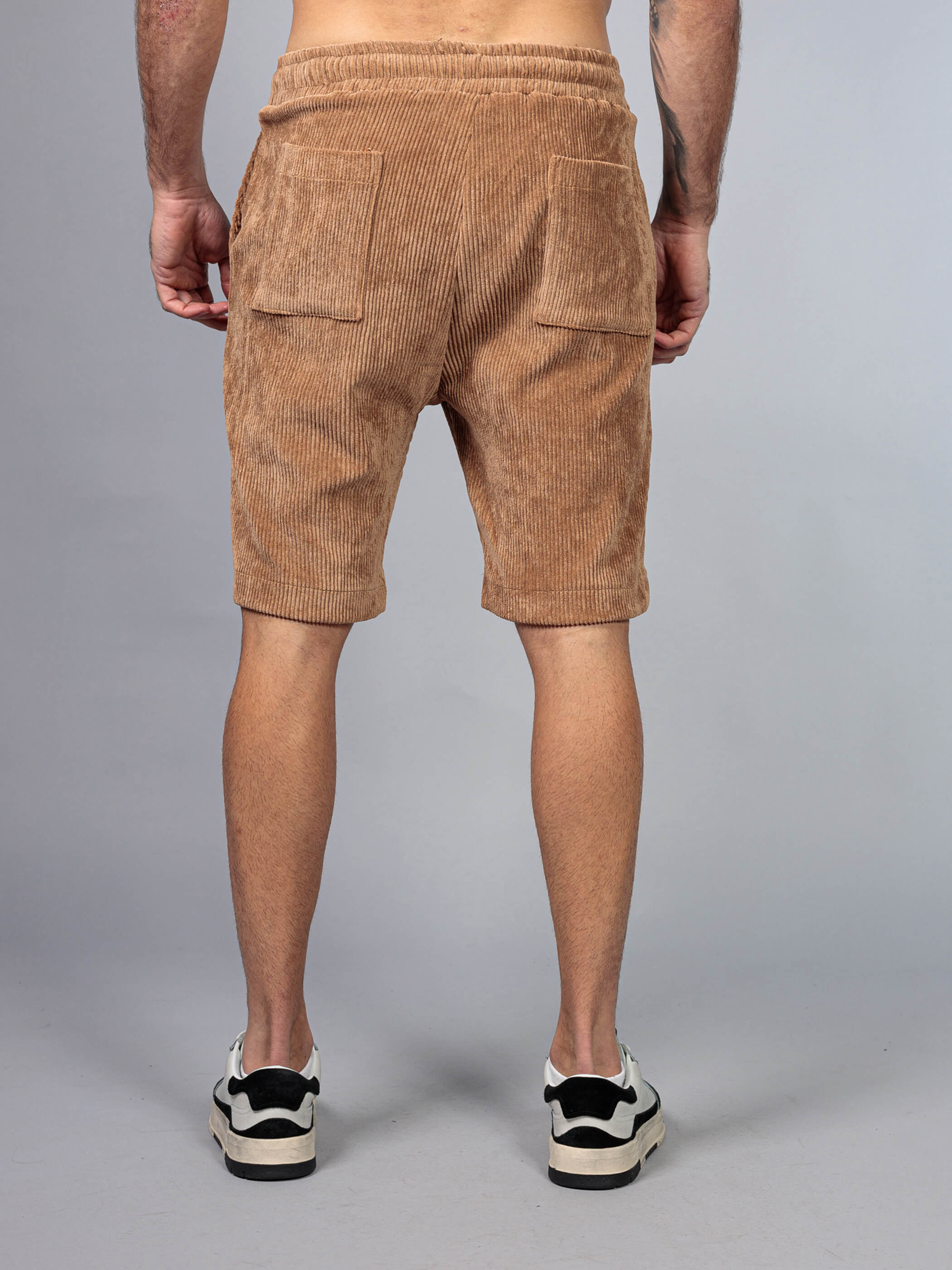 מכנס קצר אליקסיר Corduroy גברים