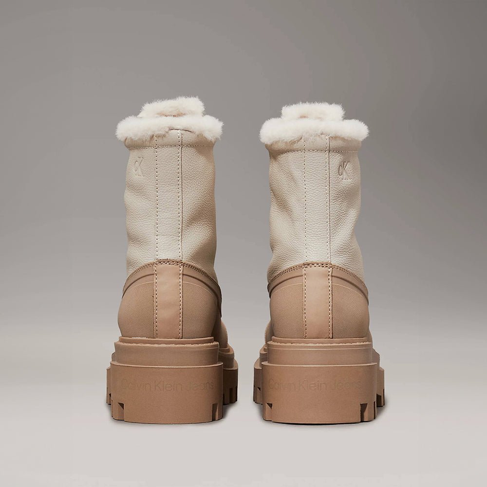 מגפי קלווין קליין Leather Winter Platform נשים