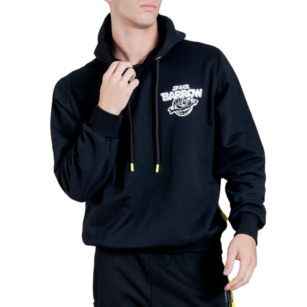 קפוצ'ון בארו Space Logo Print גברים - barr-032887-110-XS