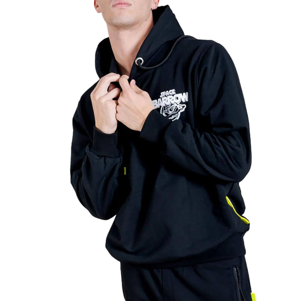 קפוצ'ון בארו Space Logo Print גברים - barr-032887-110-XS