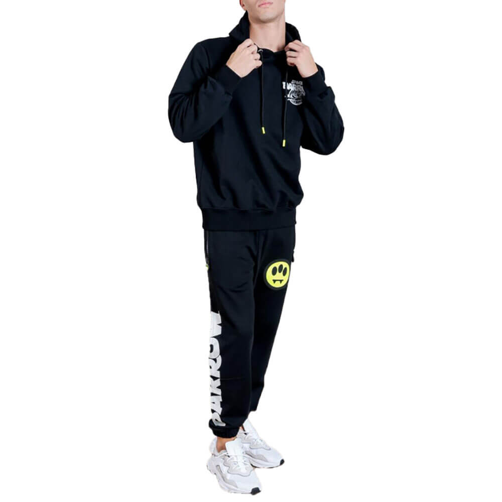 קפוצ'ון בארו Space Logo Print גברים - barr-032887-110-XS