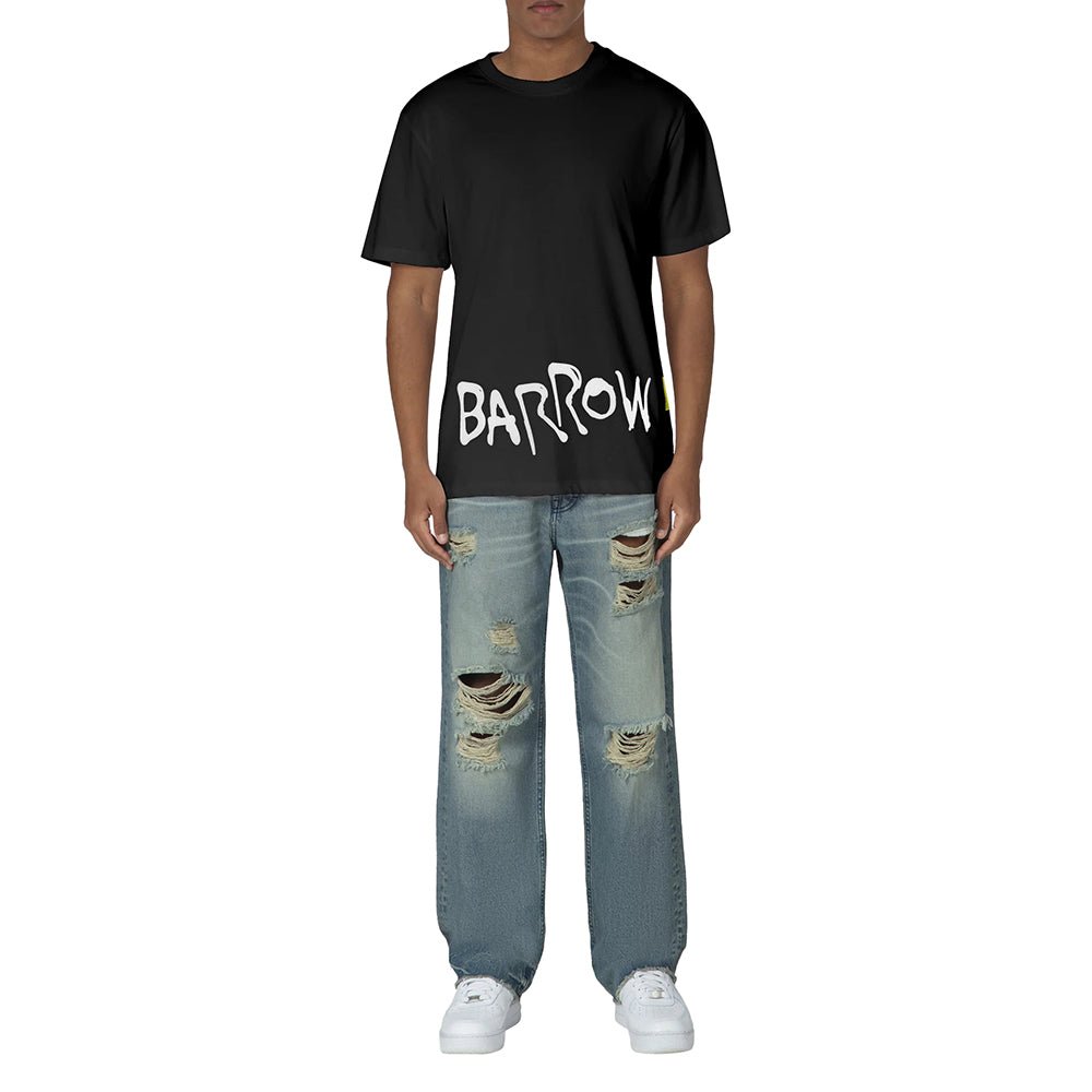 חולצת טישרט בארו קצרה דובי צבעוני בגב