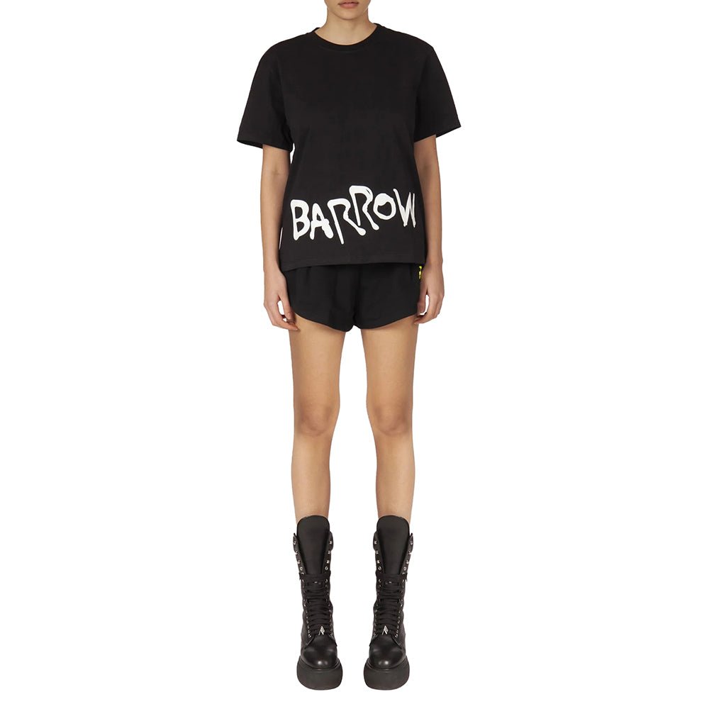 חולצת טישרט בארו קצרה דובי צבעוני בגב