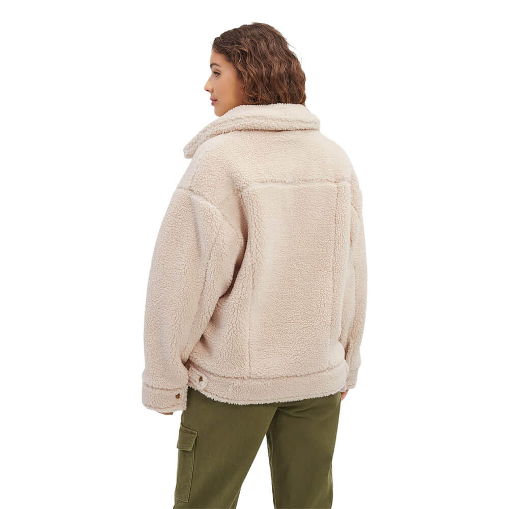 מעיל צמר UGG אוברסייז נשים