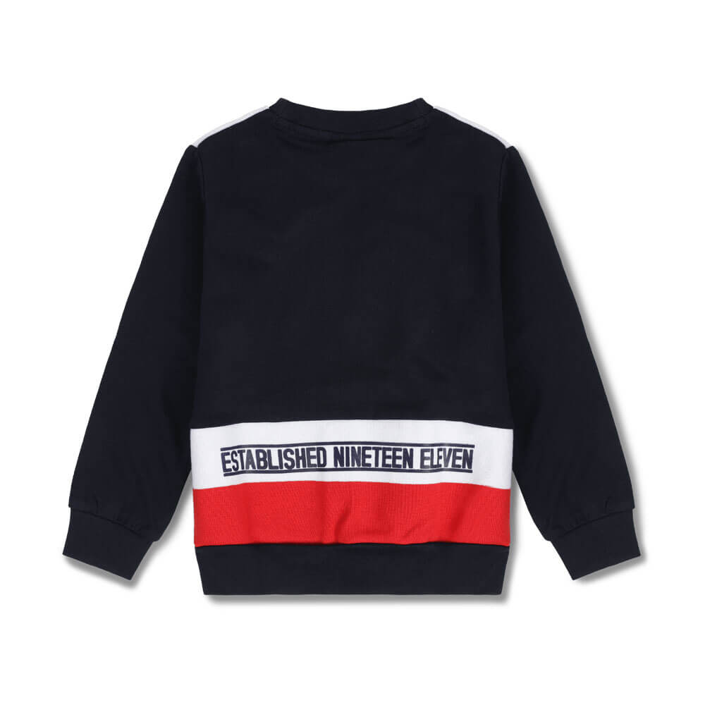 סט סווטשירט ומכנסיים פילה Crew Neck French Terry Set בנים