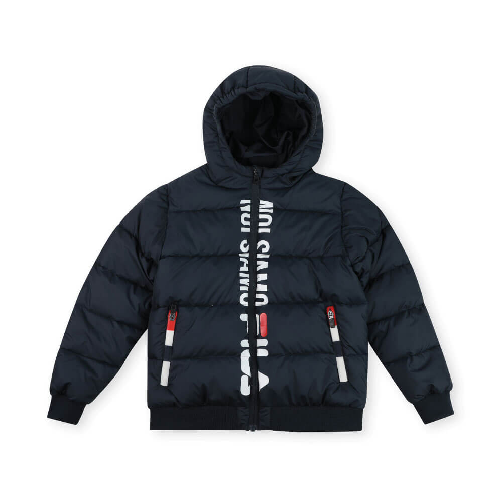 מעיל פילה Zipped Hooded Coat ילדים