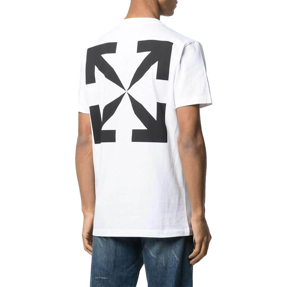 חולצת טישרט אוף וויט קצרה Mona Lisa Graphic Print גברים