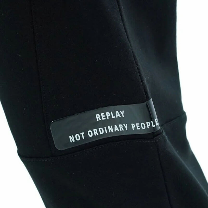 מכנס פוטר ריפליי עם לוגו קטן גברים