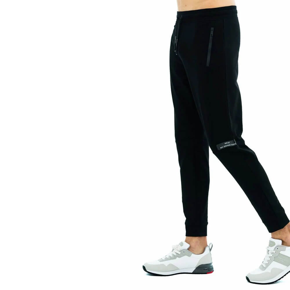 מכנס פוטר ריפליי עם לוגו קטן גברים