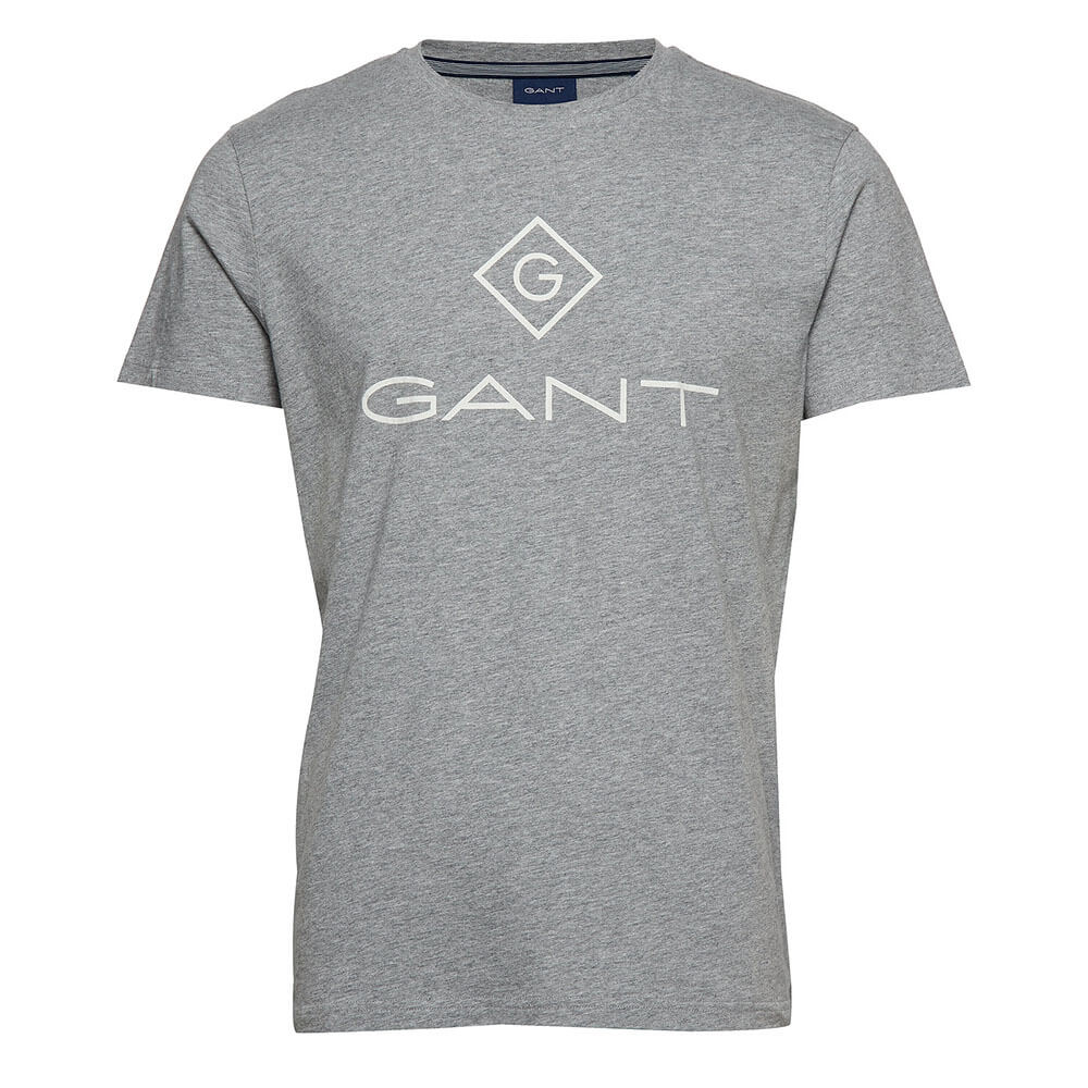 חולצת טישרט גאנט קצרה Lock Up גברים