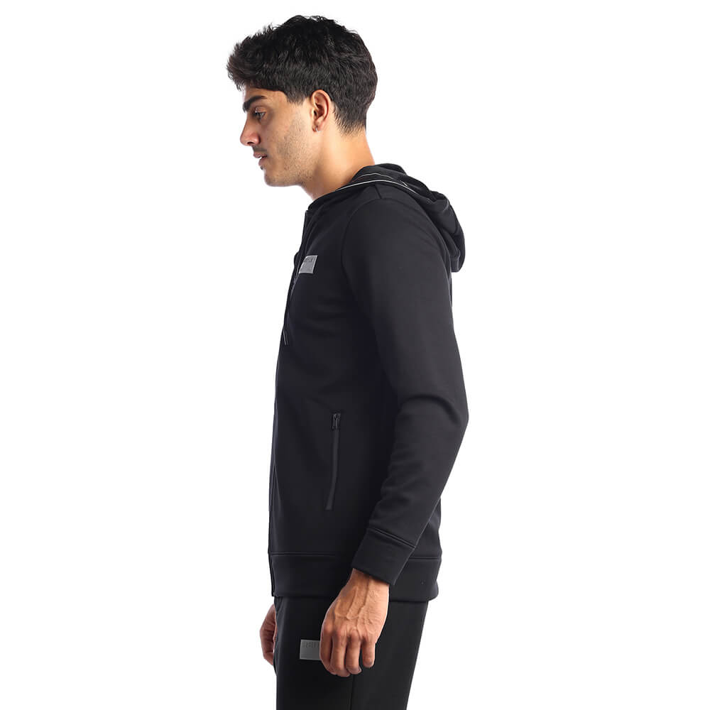 ג'קט קפוצ'ון ריפליי לוגו פלטה קטן בחזה גברים