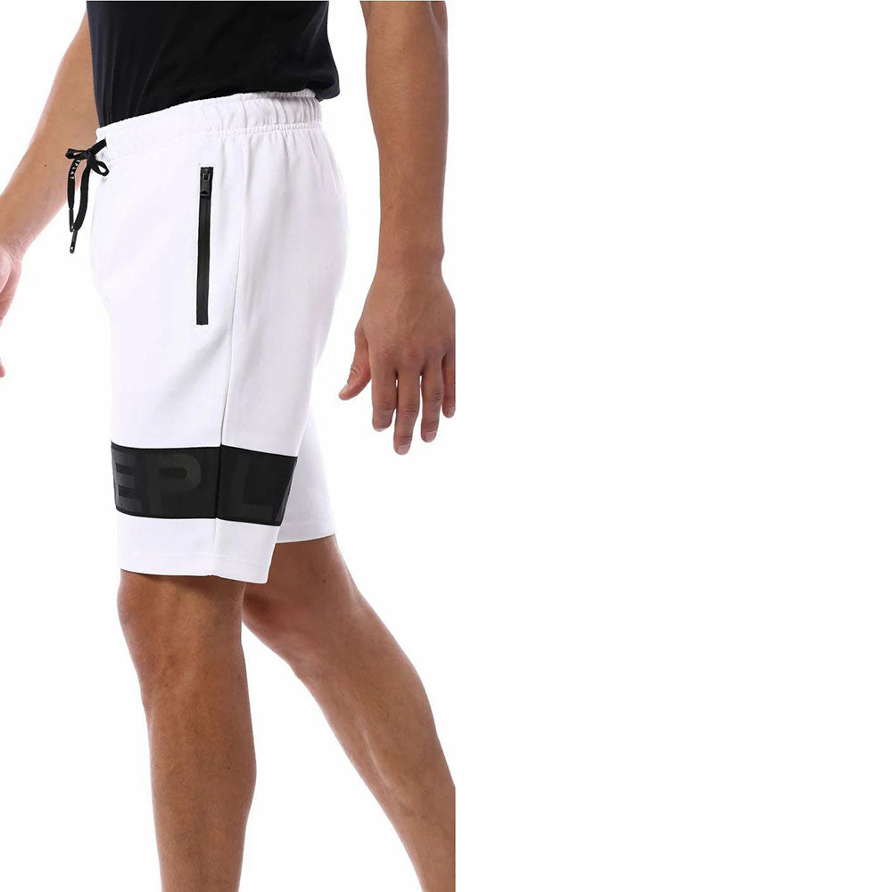 מכנס ריפליי קצר לוגו ניילון גברים