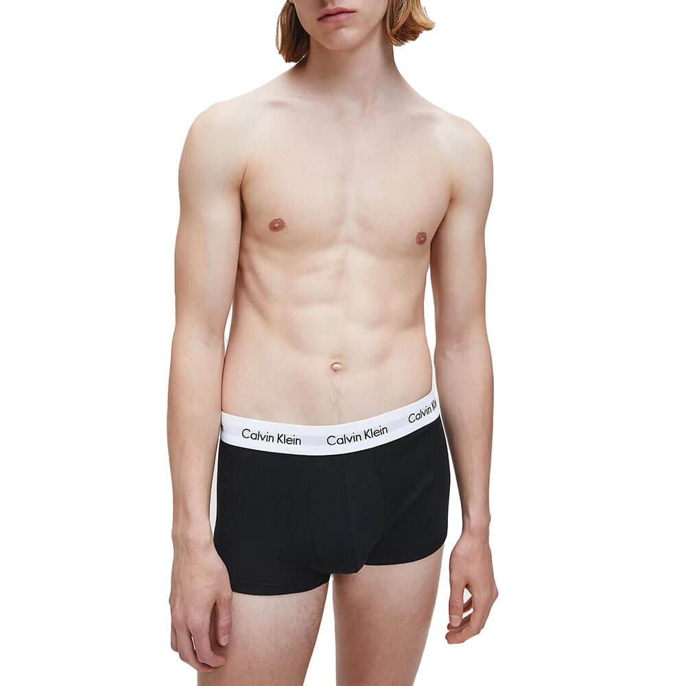 מארז שלישיית תחתוני בוקסר קלווין קליין Low Rise Trunk גברים