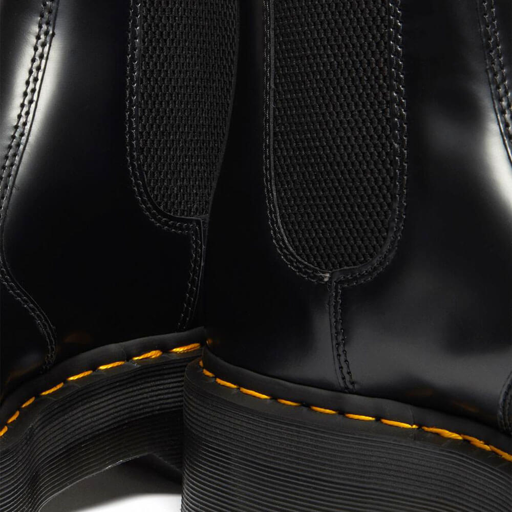 נעלי ד"ר מרטינס פלטפורמה 2976 Quad Leather Platform Chelsea Boots נשים
