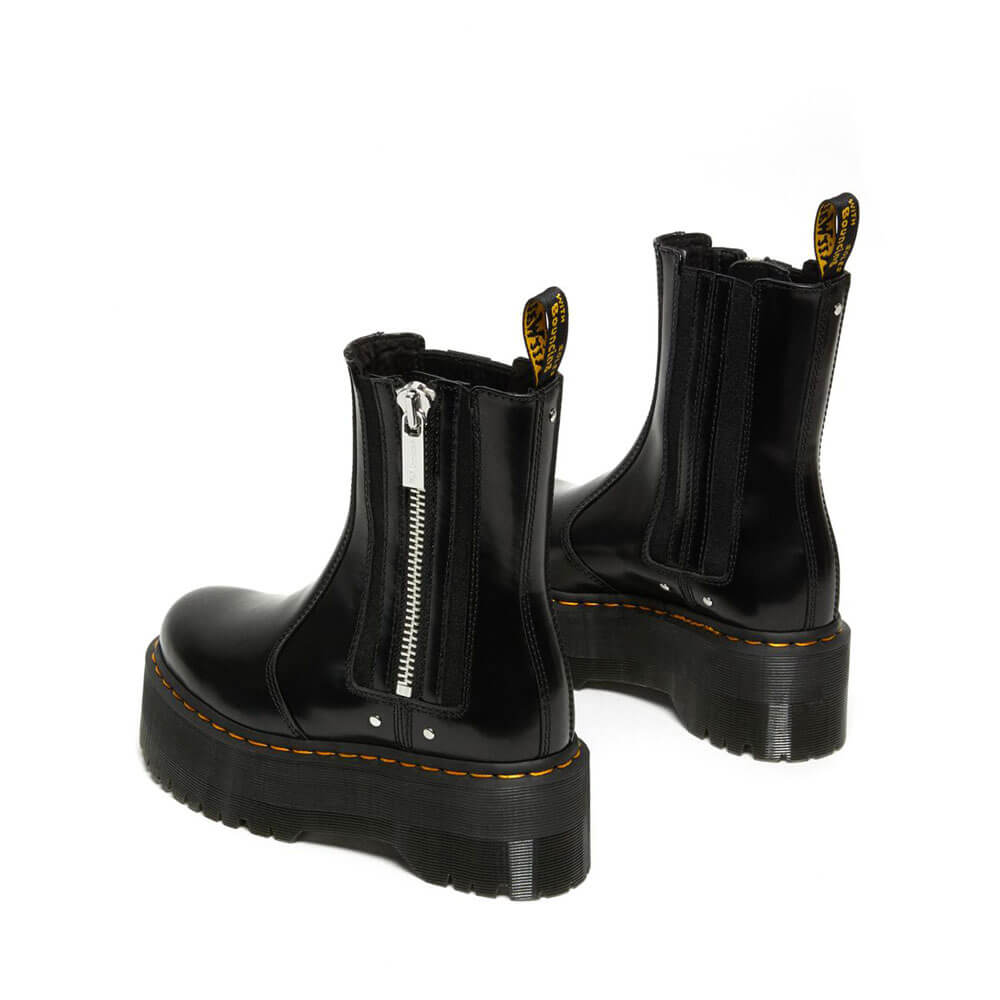 נעלי ד"ר מרטינס פלטפורמה 2976 Max Leather Platform Chelsea Boots נשים