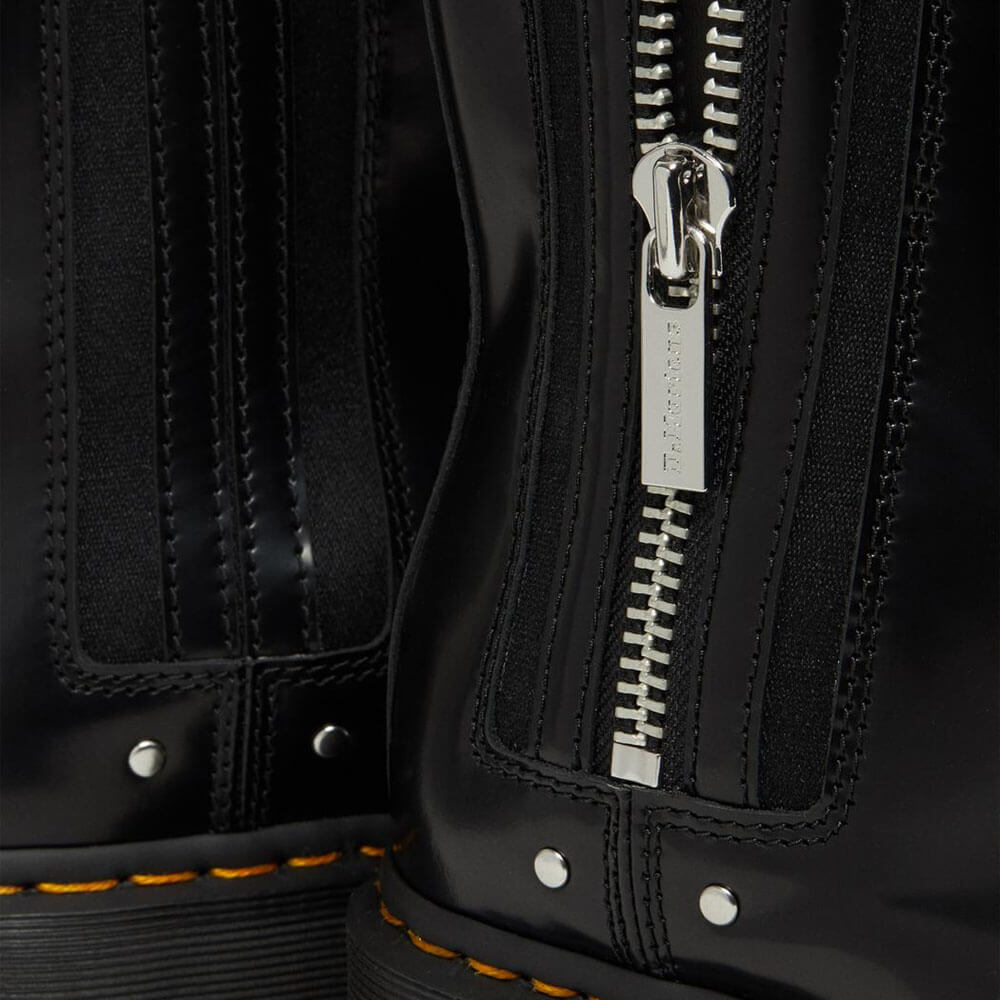 נעלי ד"ר מרטינס פלטפורמה 2976 Max Leather Platform Chelsea Boots נשים