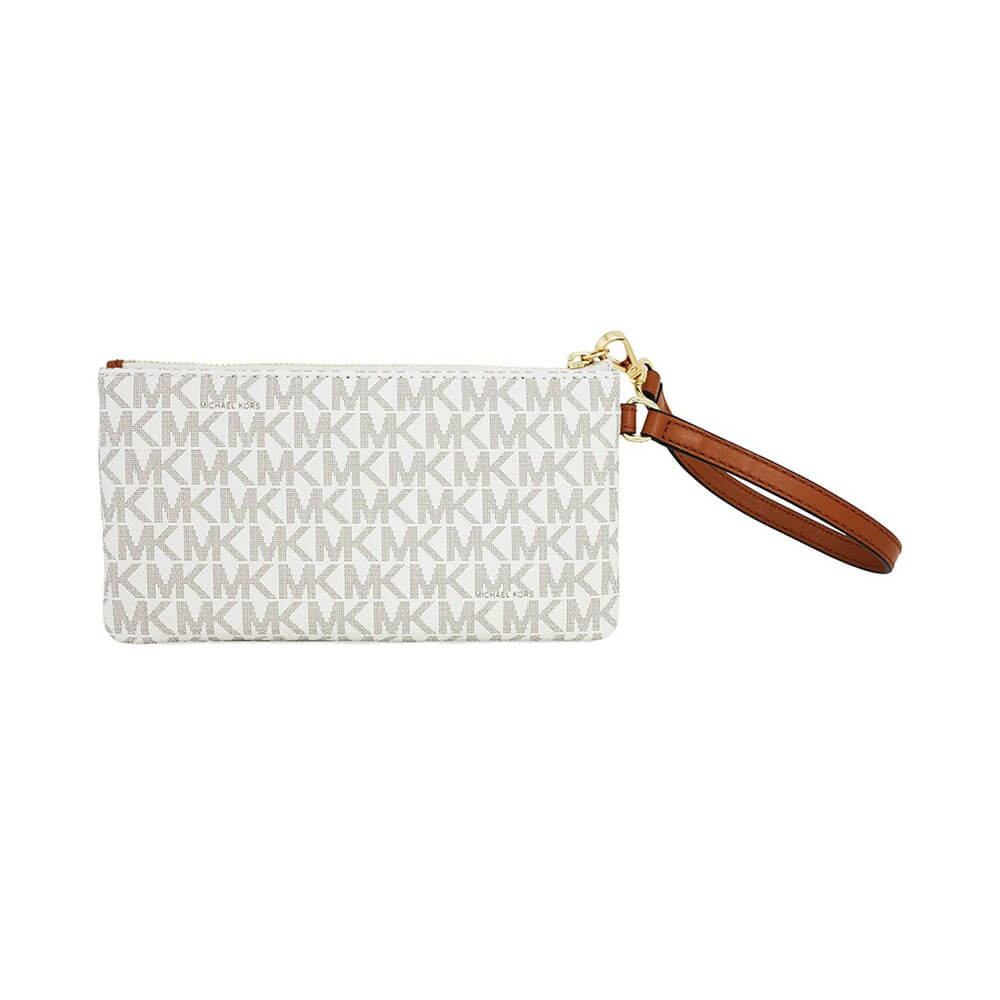 תיק צד מייקל קורס נשים Jet Set Signature Medium Wristlet